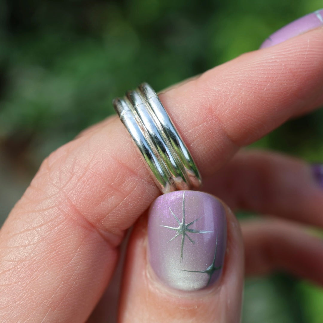 Teardrop Fischer Stone Ring (made in your size)