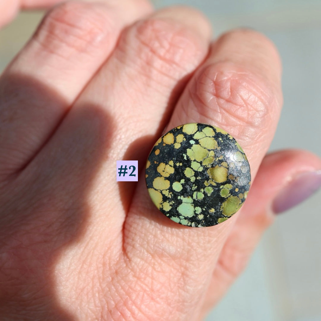 MTO Turquoise Banded Ring | Pick your Own Stone | Semi-Custom