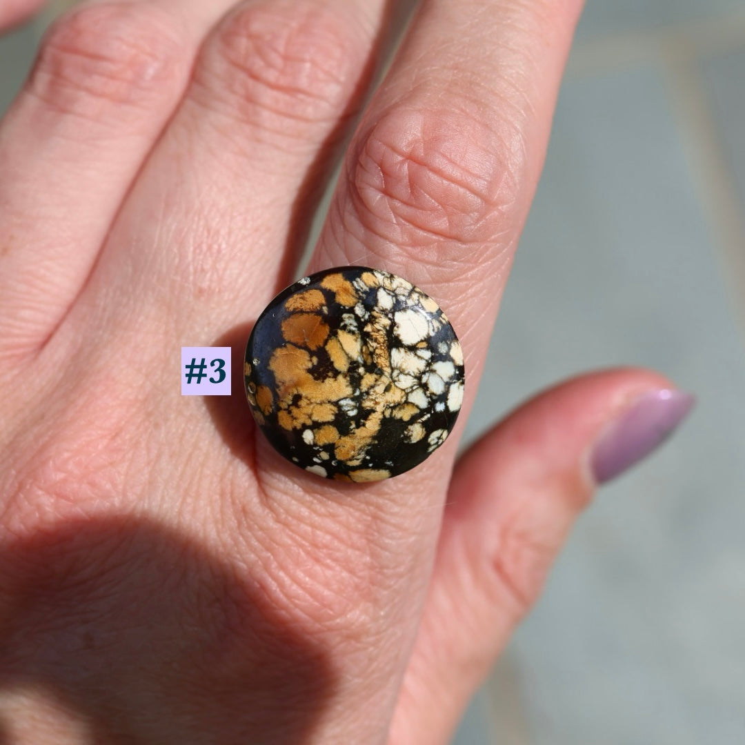 MTO Turquoise Banded Ring | Pick your Own Stone | Semi-Custom