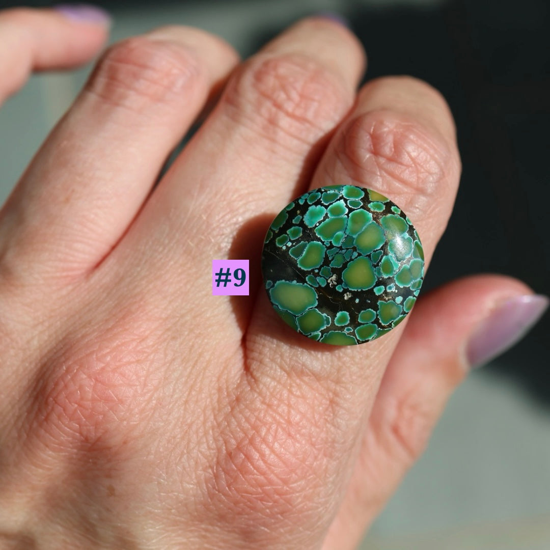 MTO Turquoise Banded Ring | Pick your Own Stone | Semi-Custom