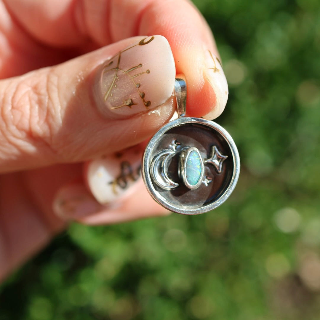 Celestial Opal Pendant