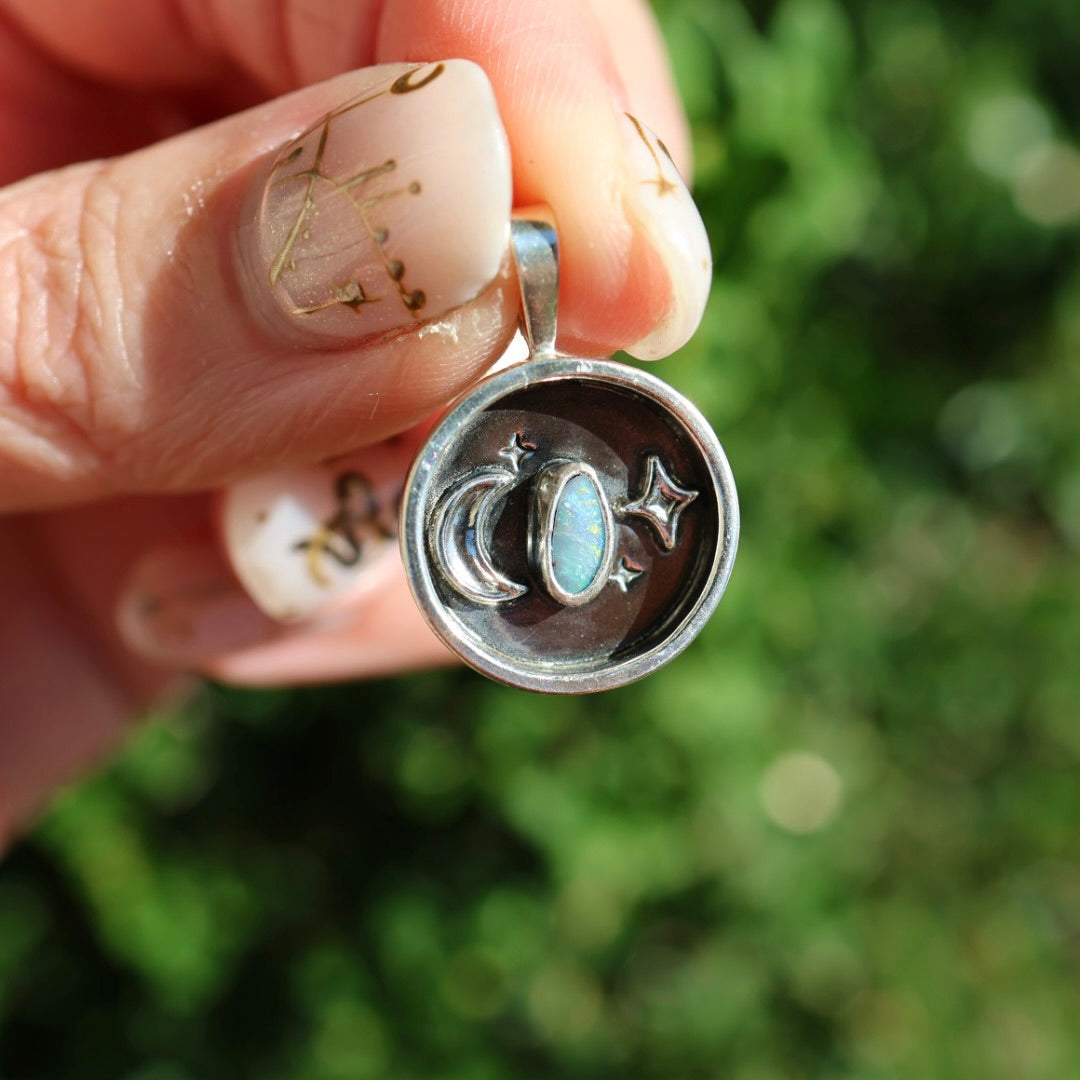 Celestial Opal Pendant