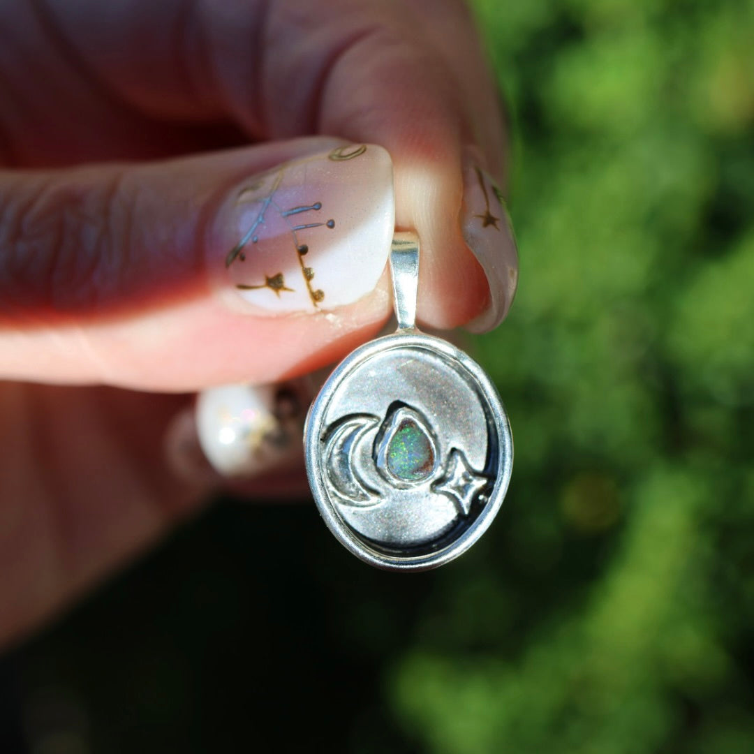 Celestial Opal Pendant
