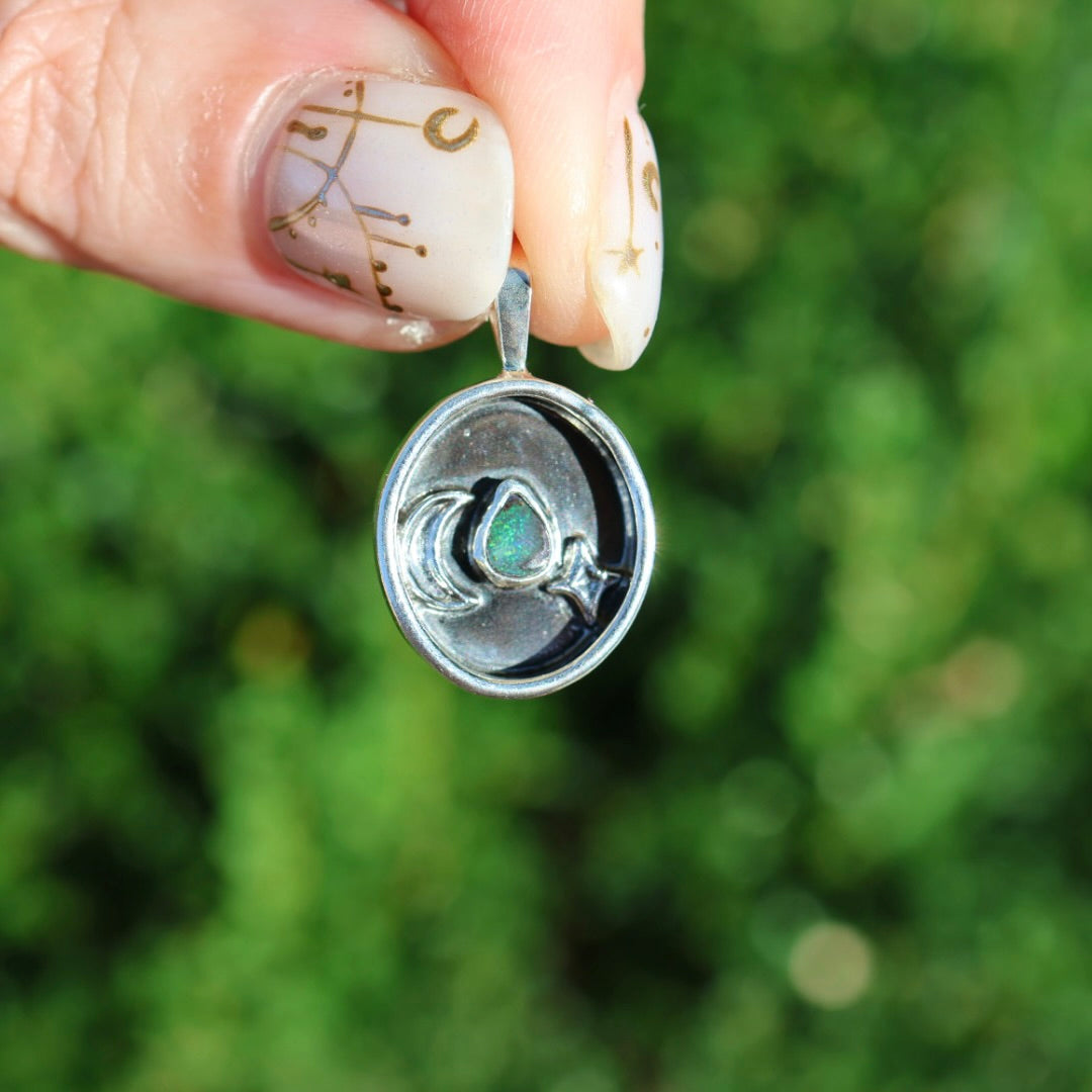 Celestial Opal Pendant