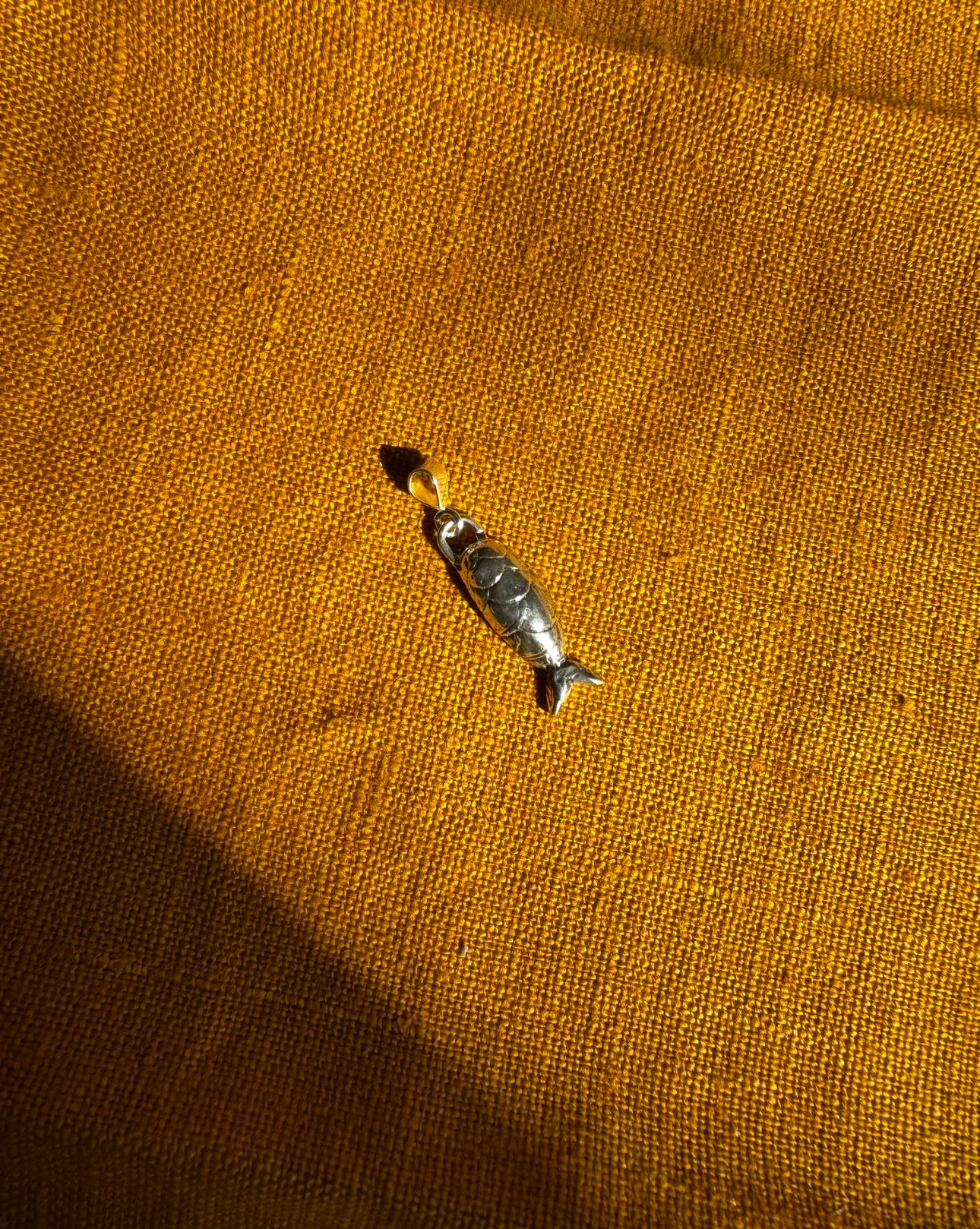 Sterling Silver Fish Pendant