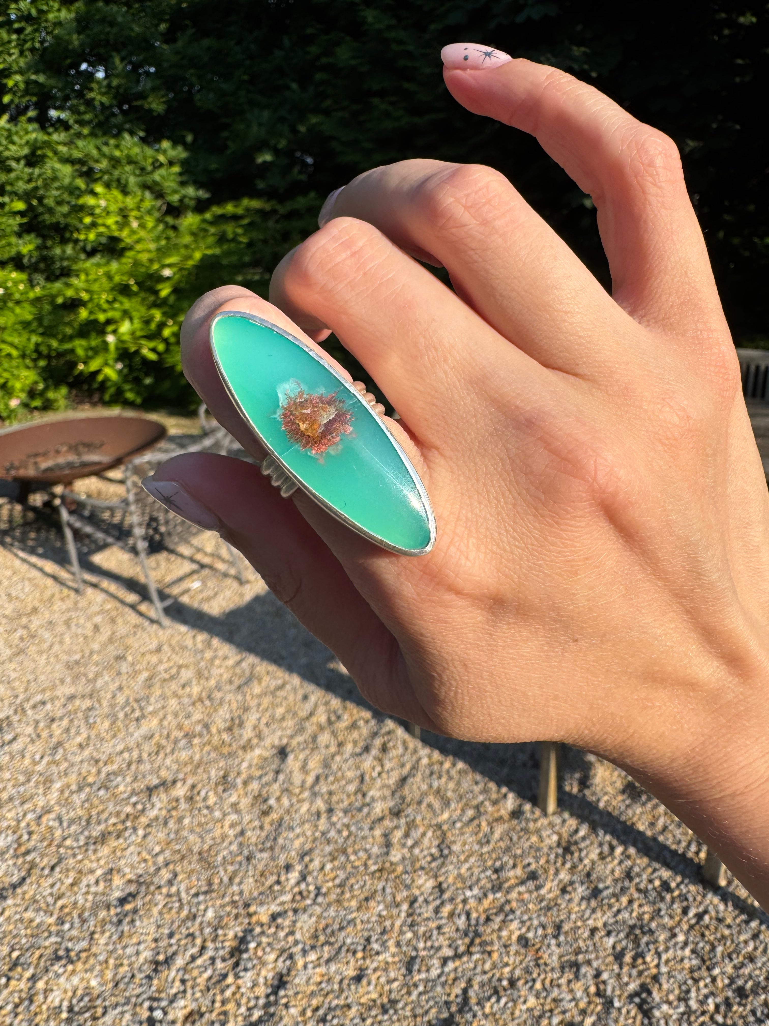 Fischer Stone Ring (size 8)