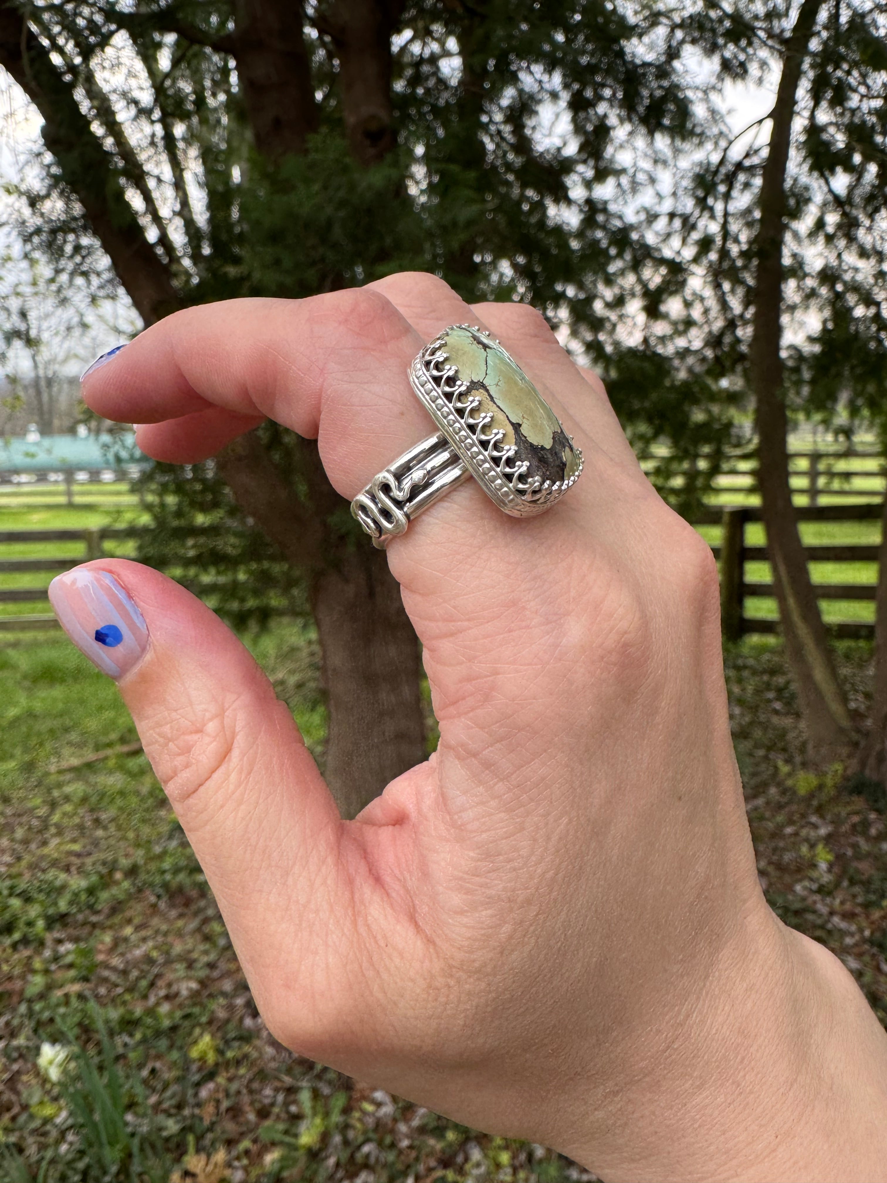 Green_Silver_Turquoise_Ring_Snakes