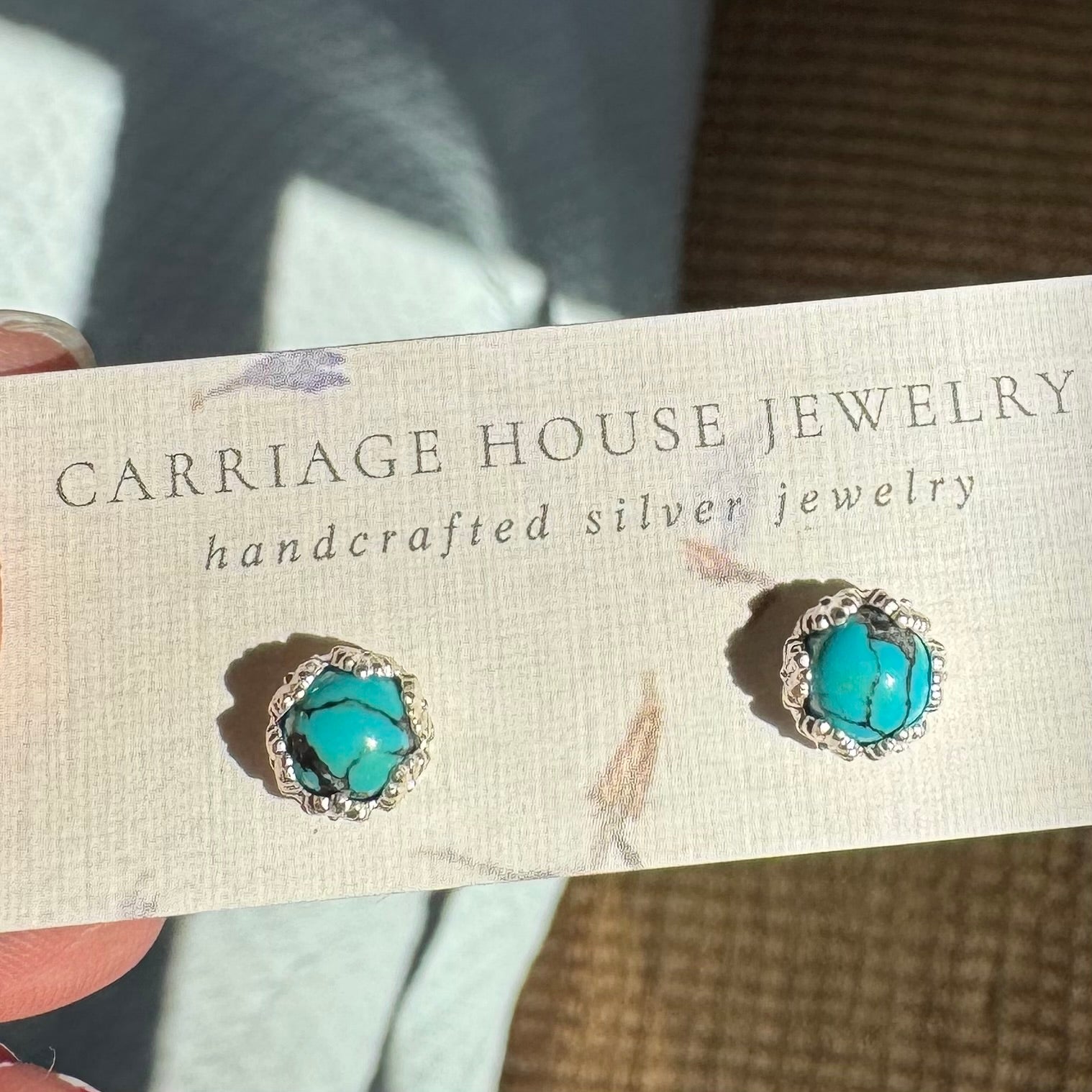 Turquoise Stud Earrings