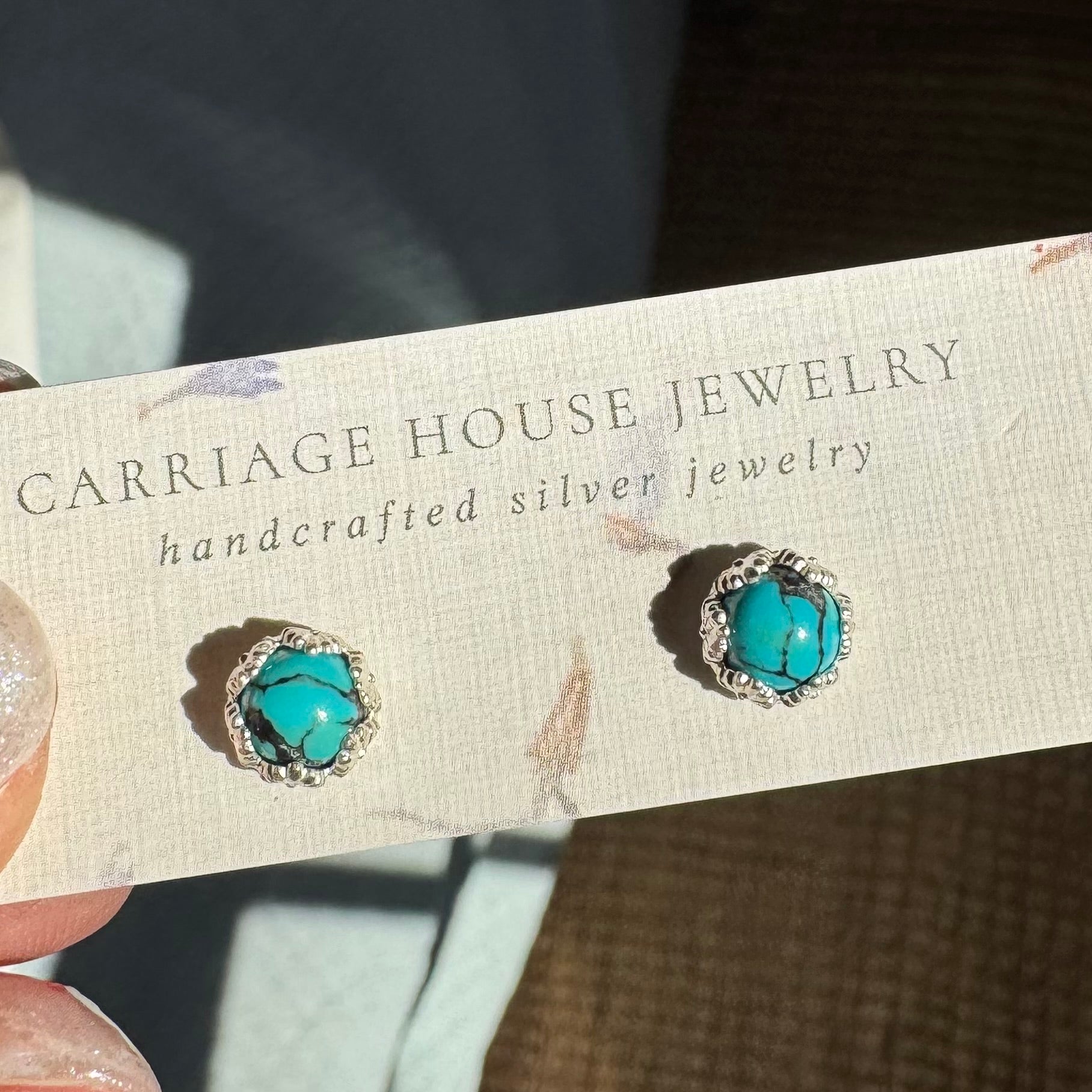 Turquoise Stud Earrings