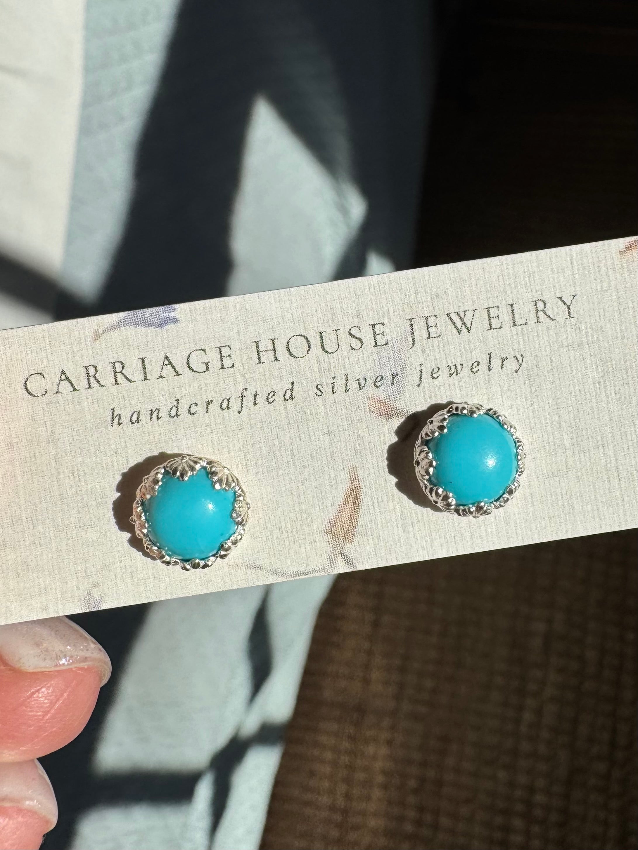 Turquoise Stud Earrings