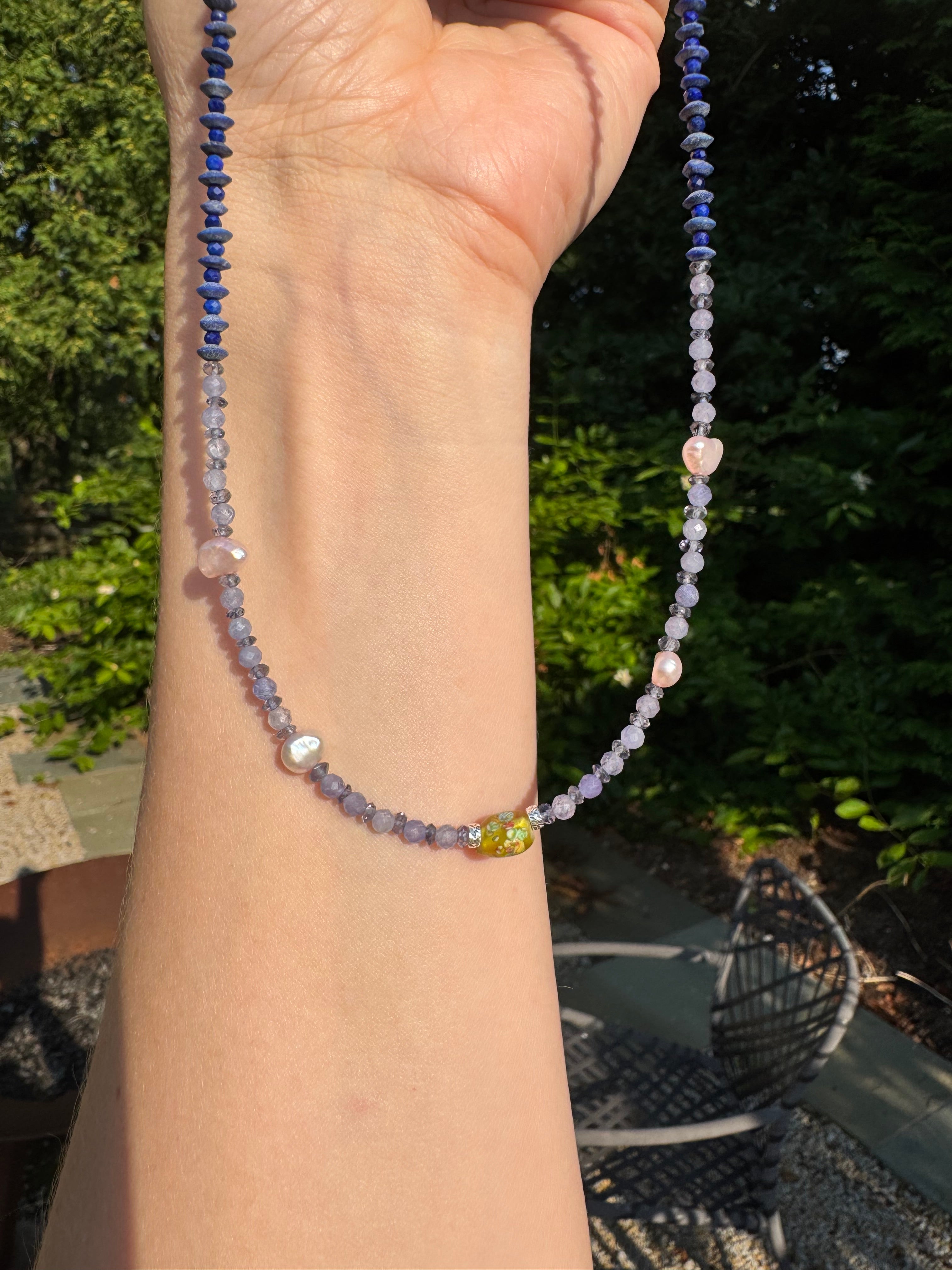 Lapis & Tanzanite Necklace