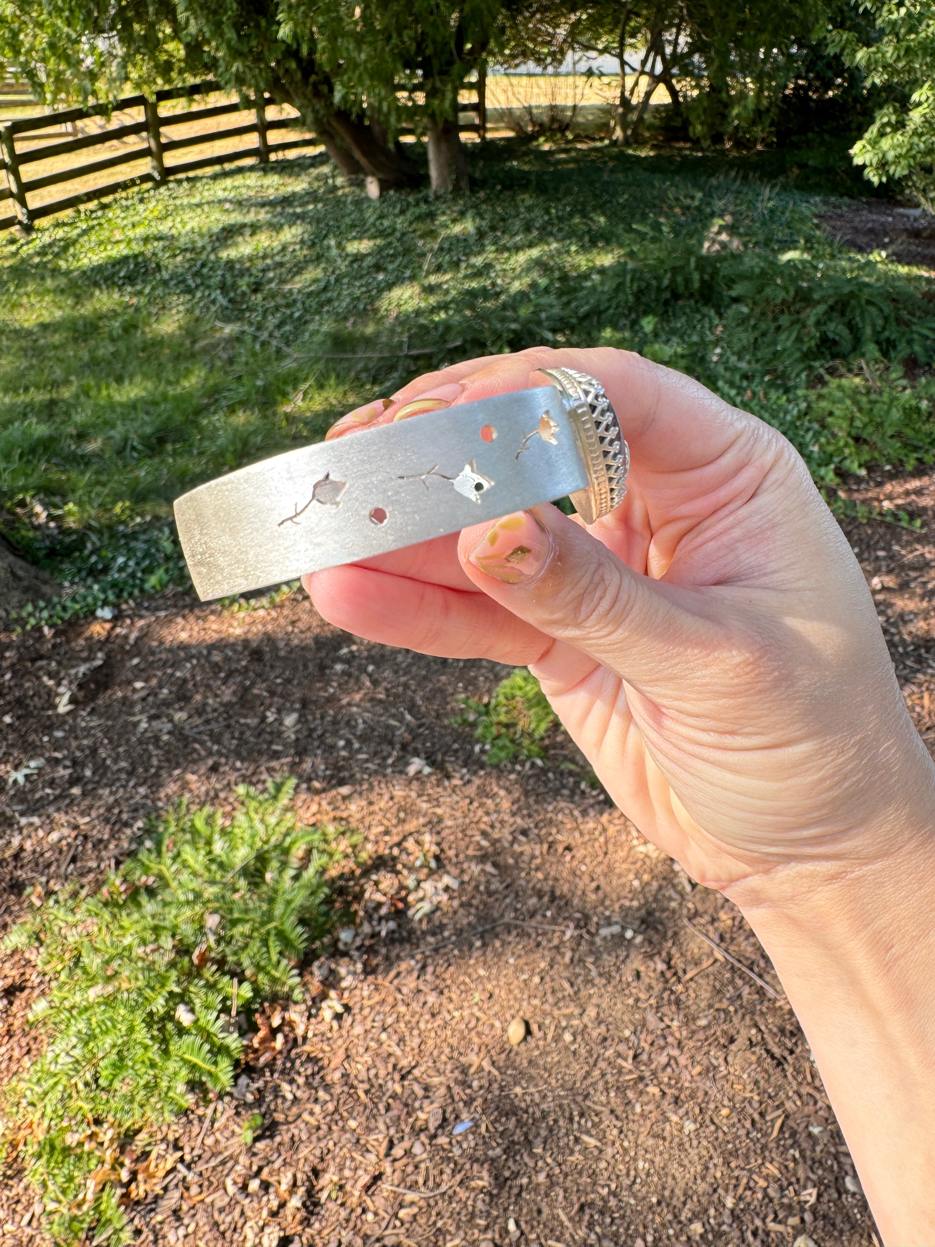 Sonoran Dendritic Cuff (Wide Band)