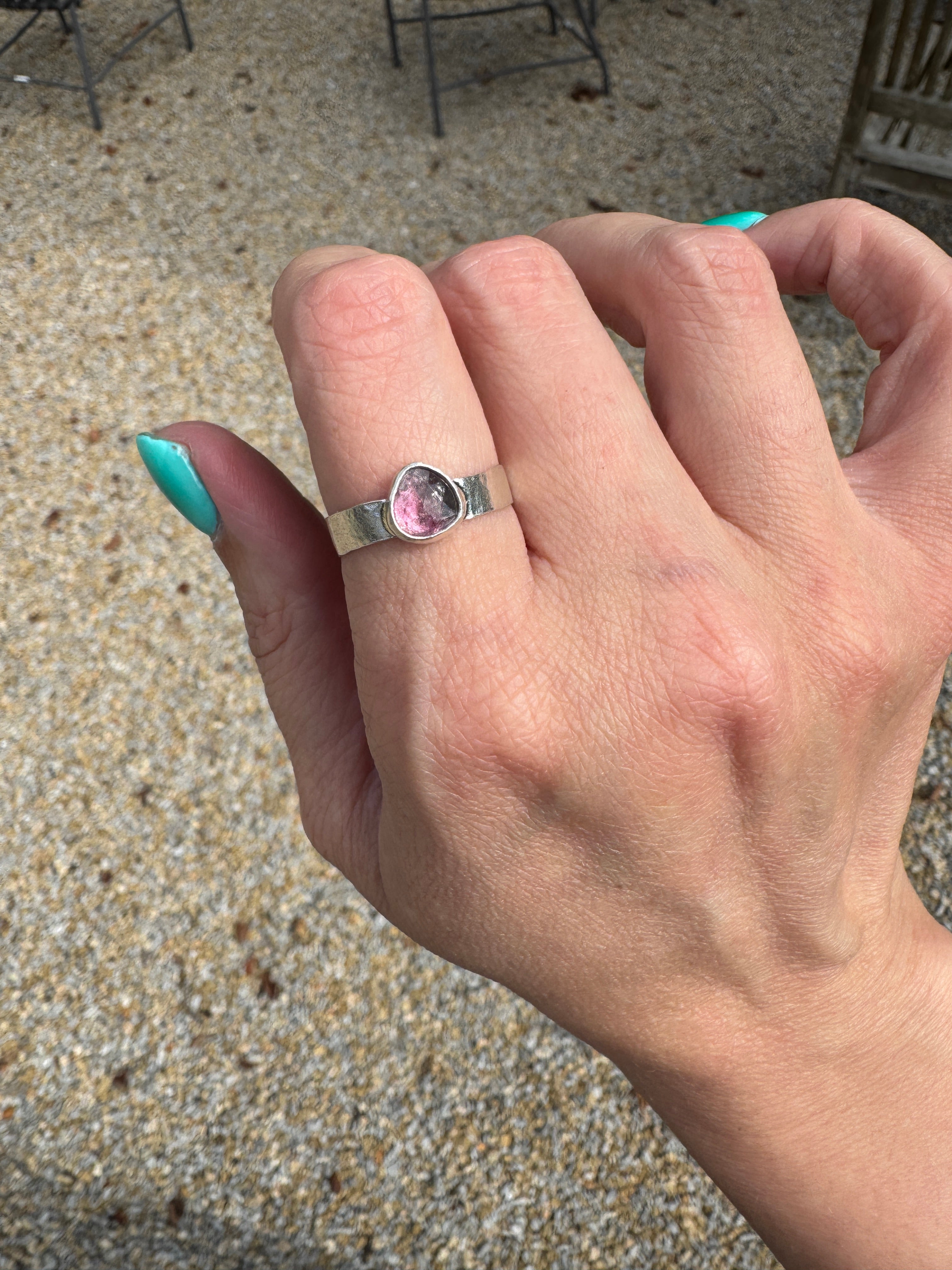 Tourmaline Stacker Band (Size 9)