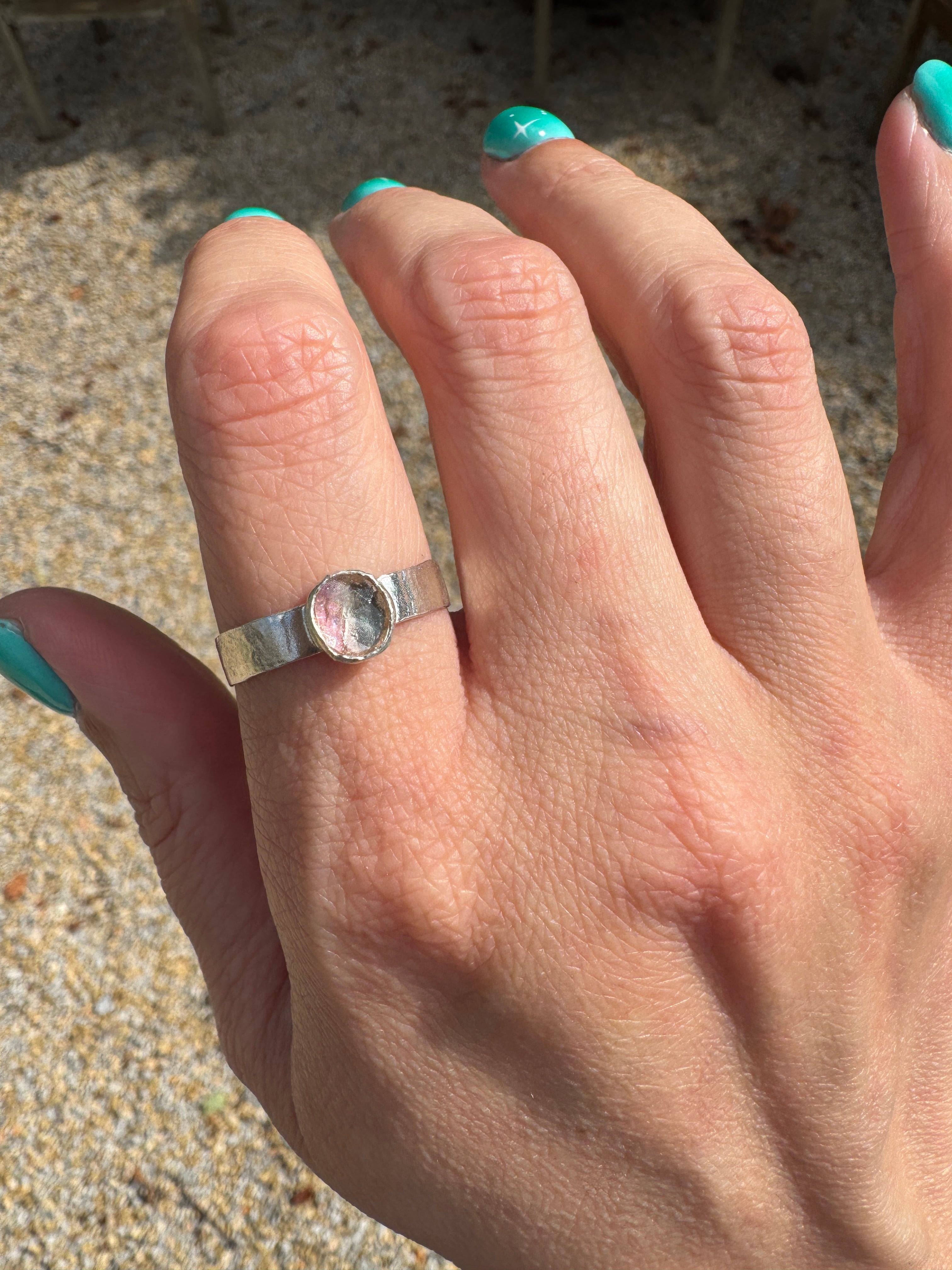 Tourmaline Stacker Band (Size 10)