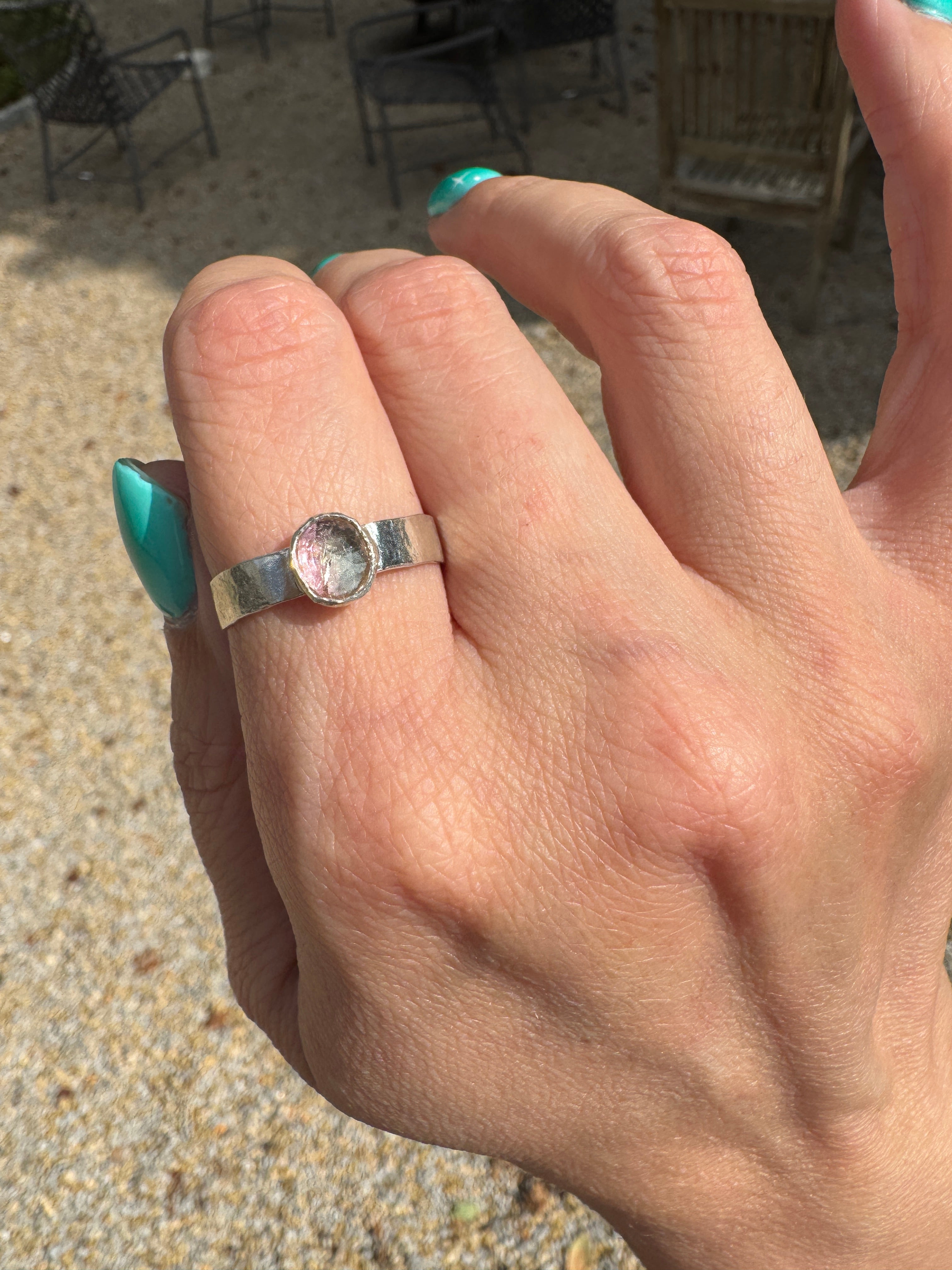 Tourmaline Stacker Band (Size 10)