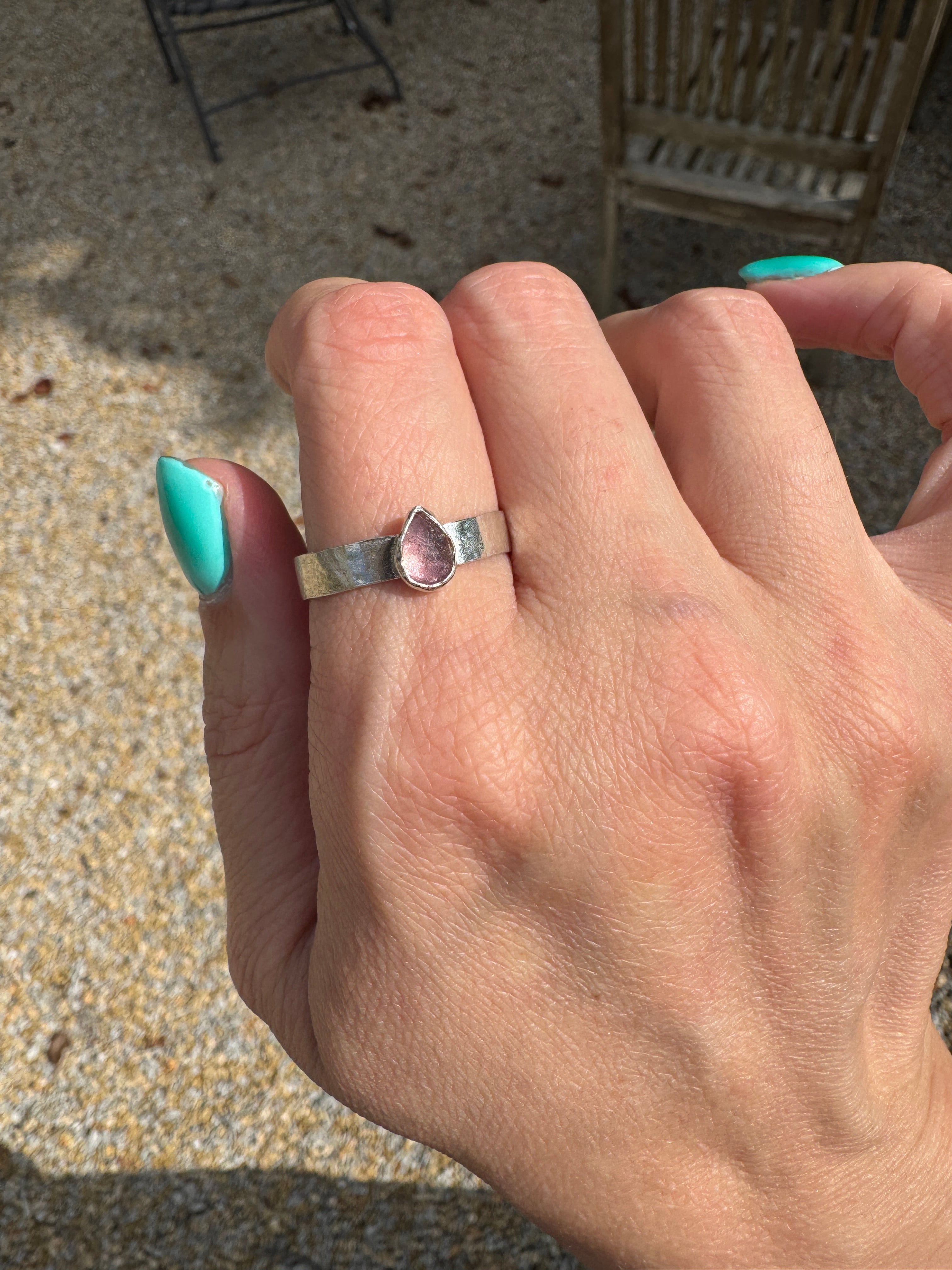 Tourmaline Stacker Band (Size 11.5)
