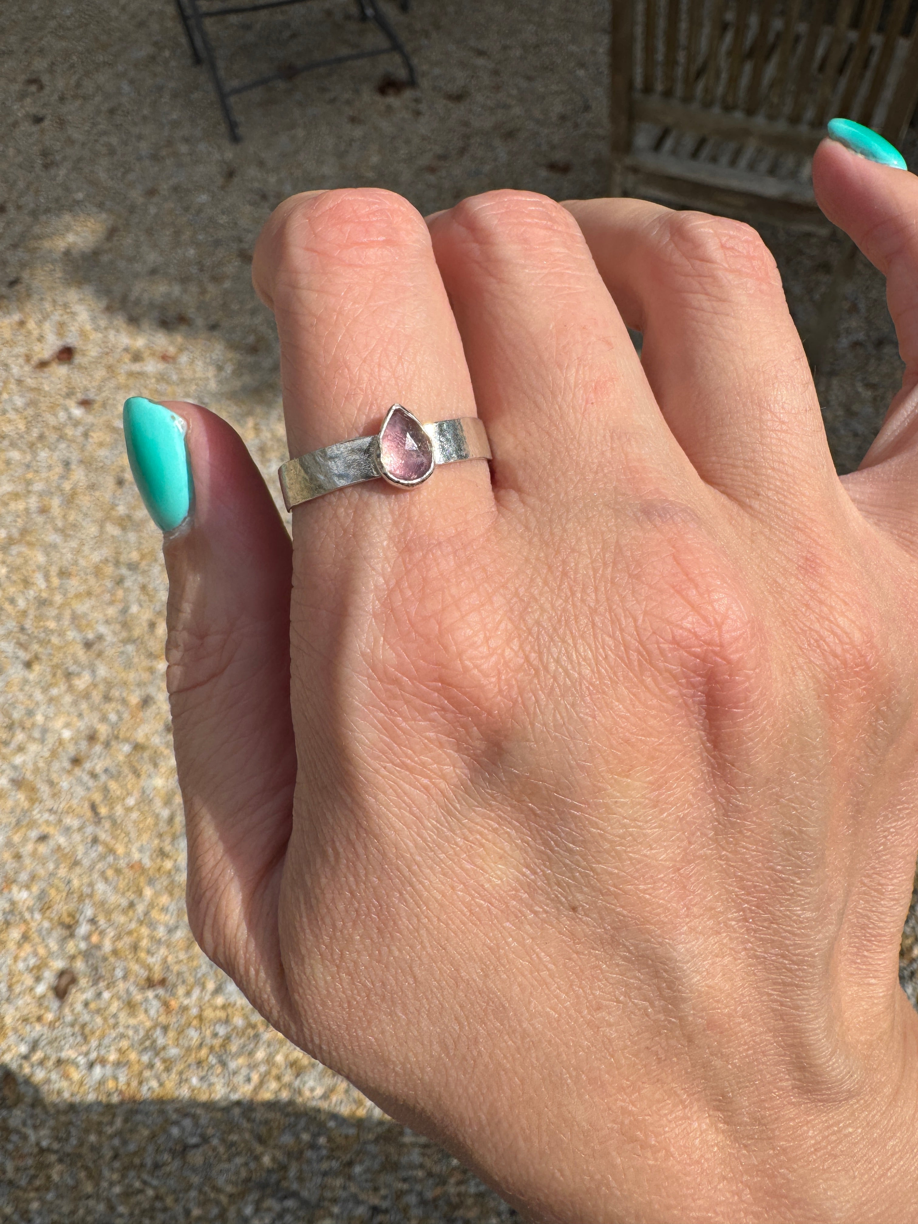 Tourmaline Stacker Band (Size 11.5)