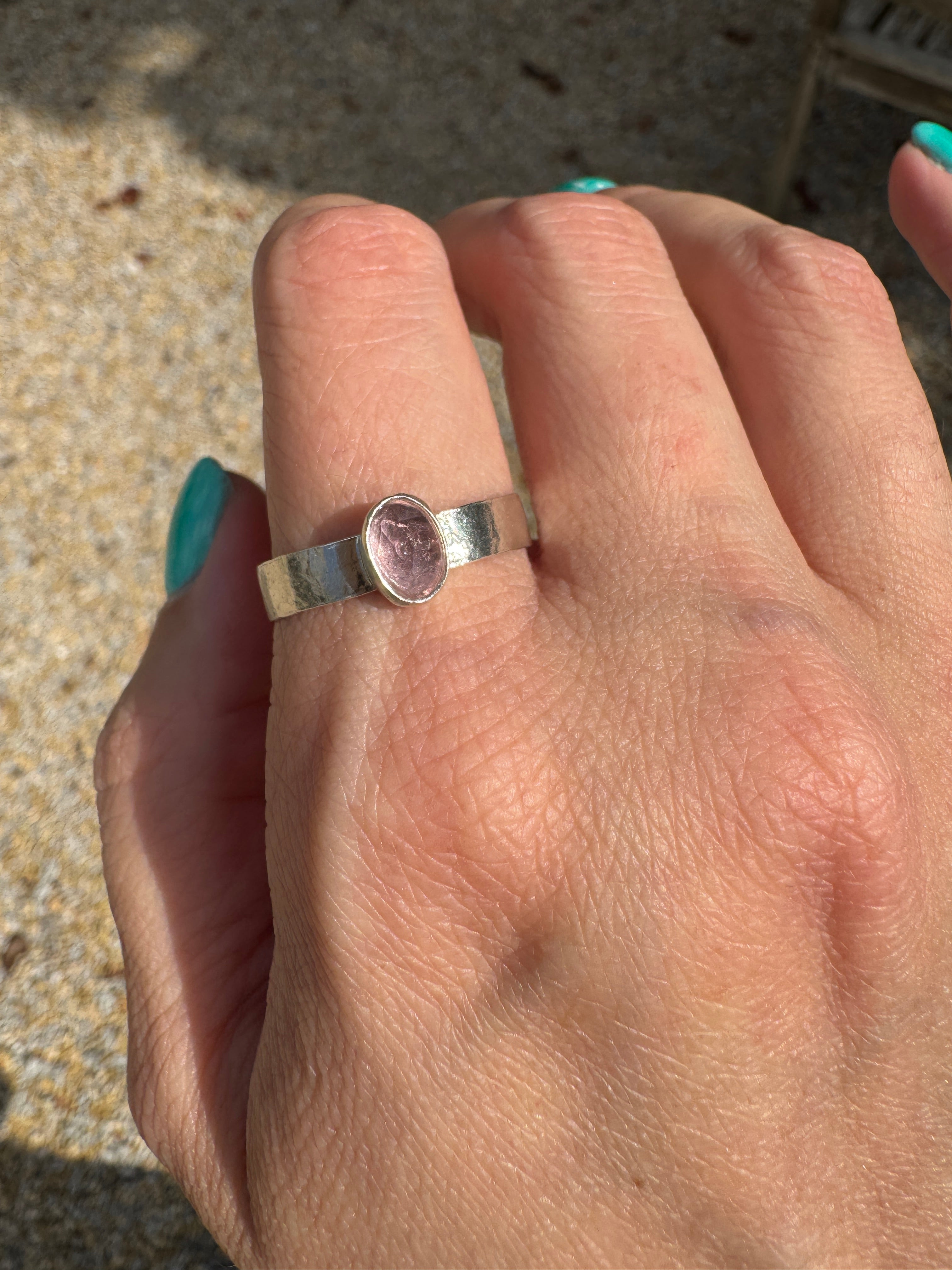 Tourmaline Stacker Band (Size 11.25)