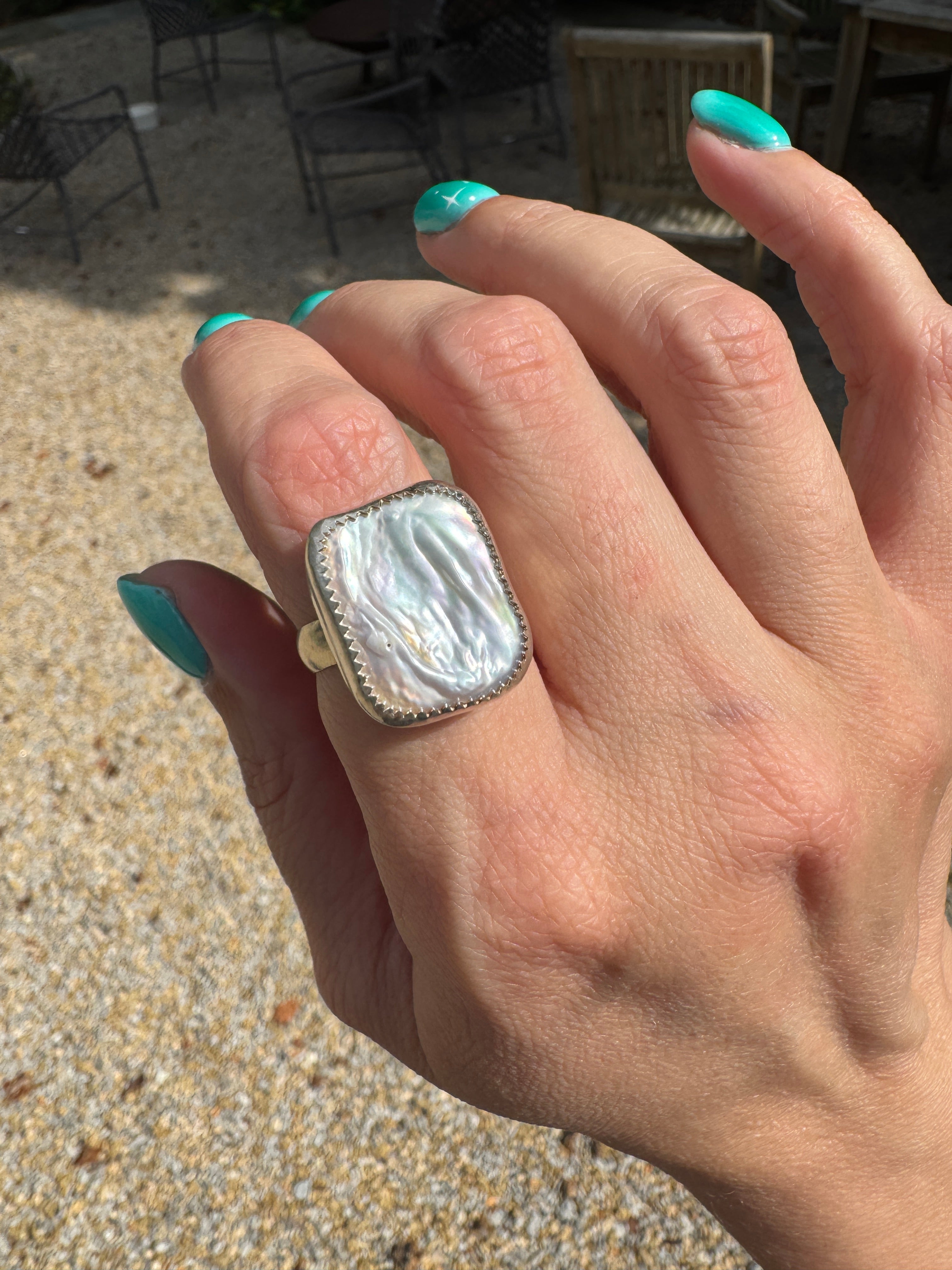 Pearl Ring (Size 7)