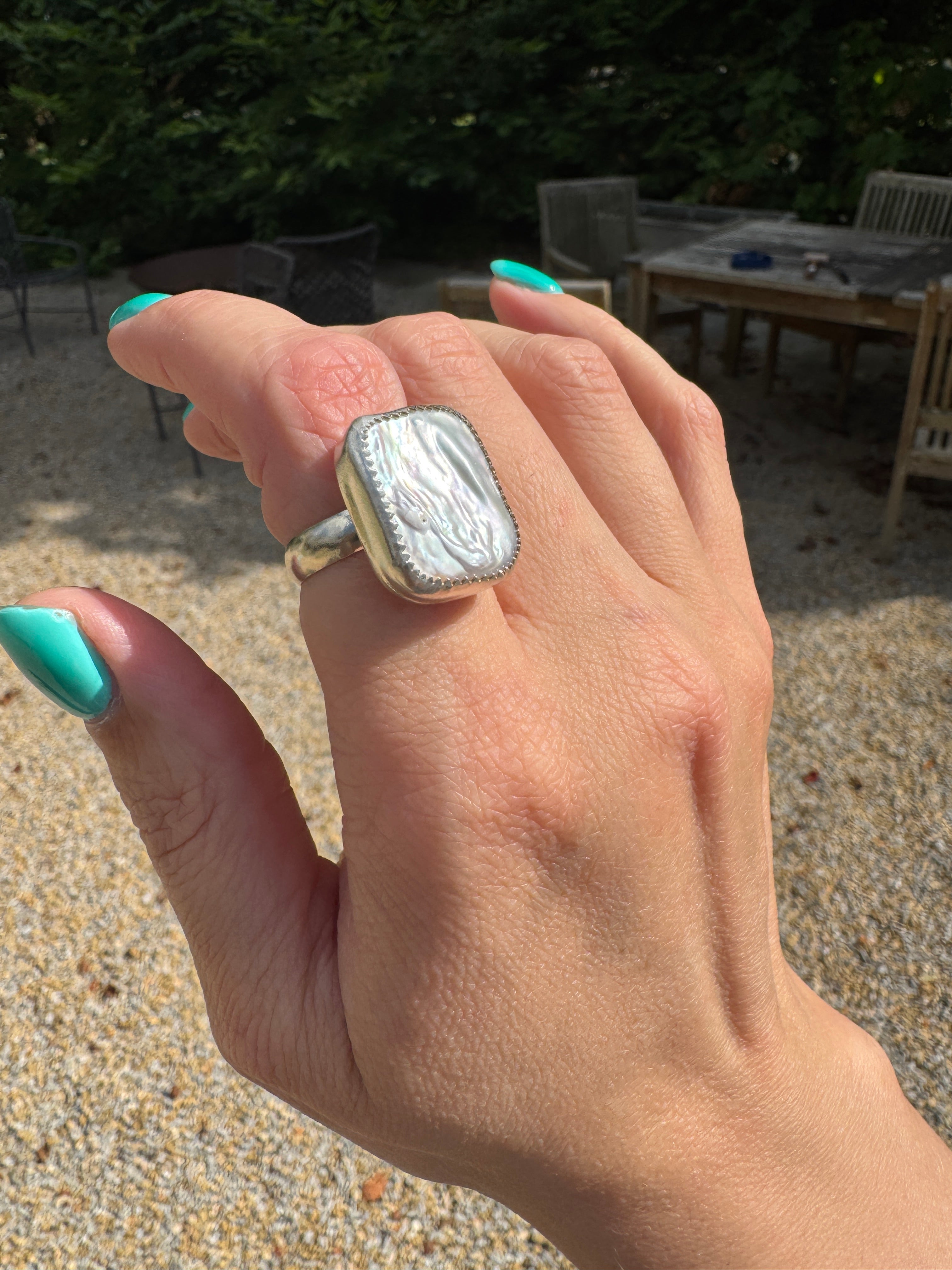 Pearl Ring (Size 7)
