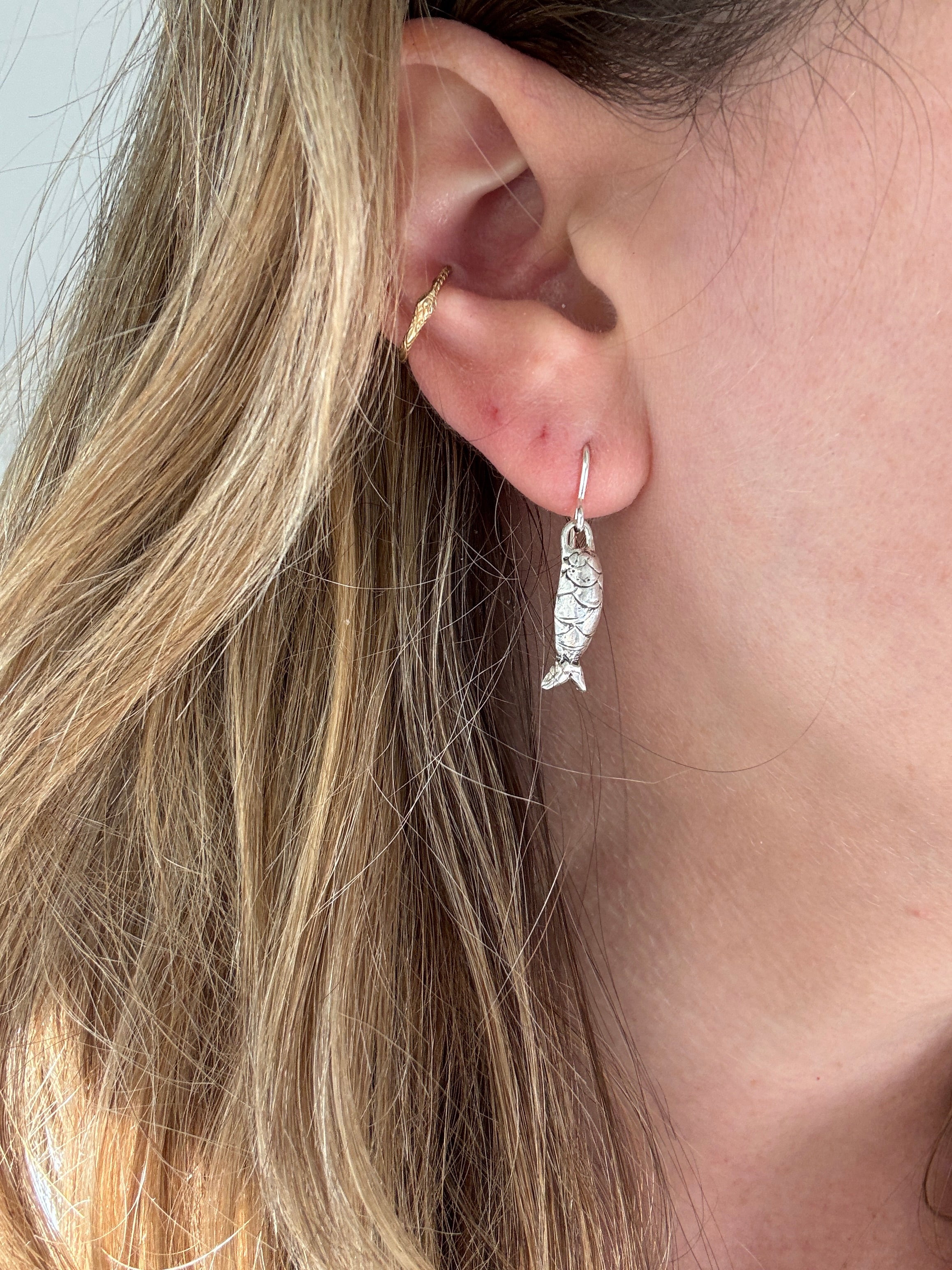 Sterling Silver Fish