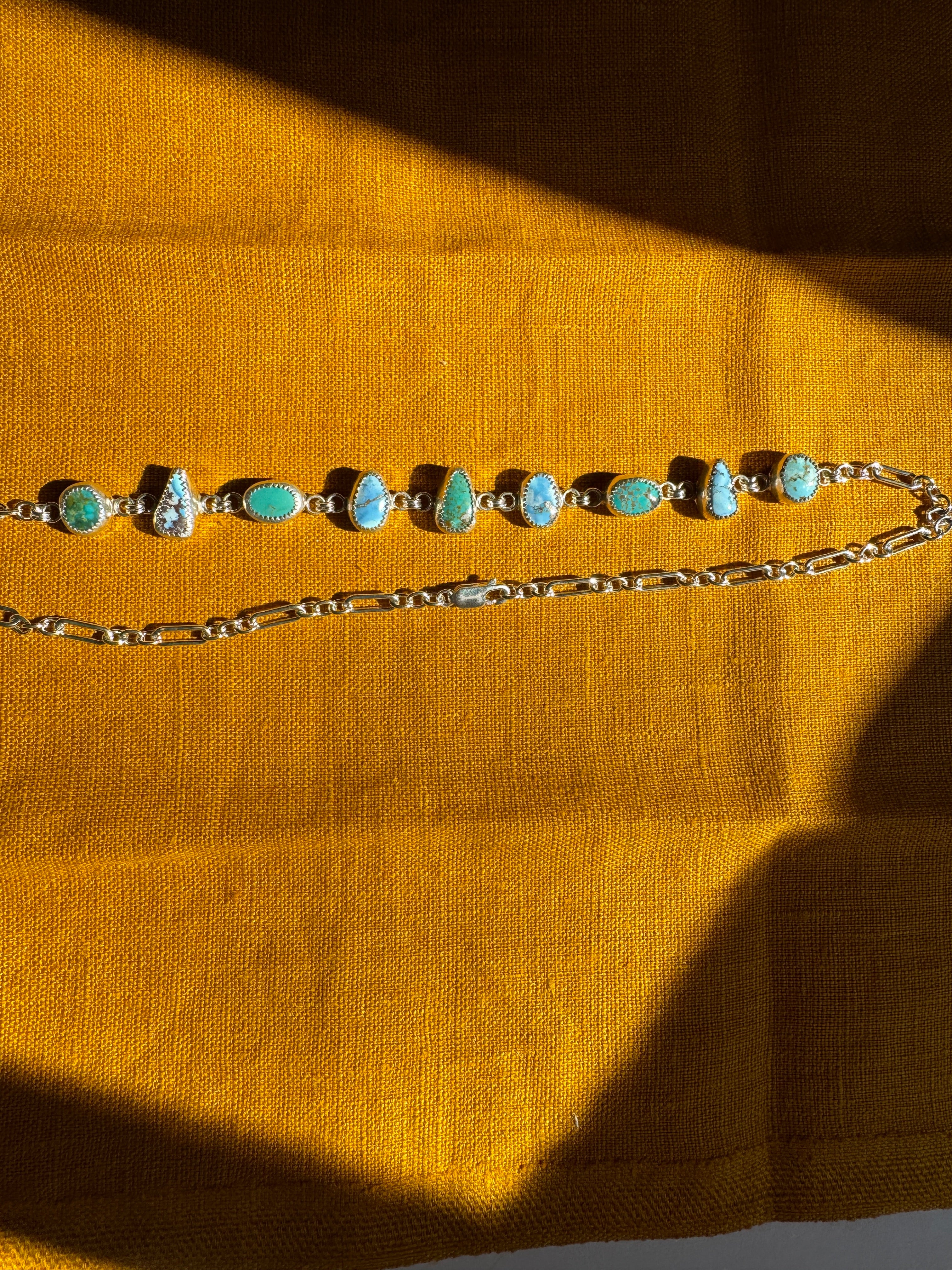 Carico Lake & Golden Hills Turquoise Choker