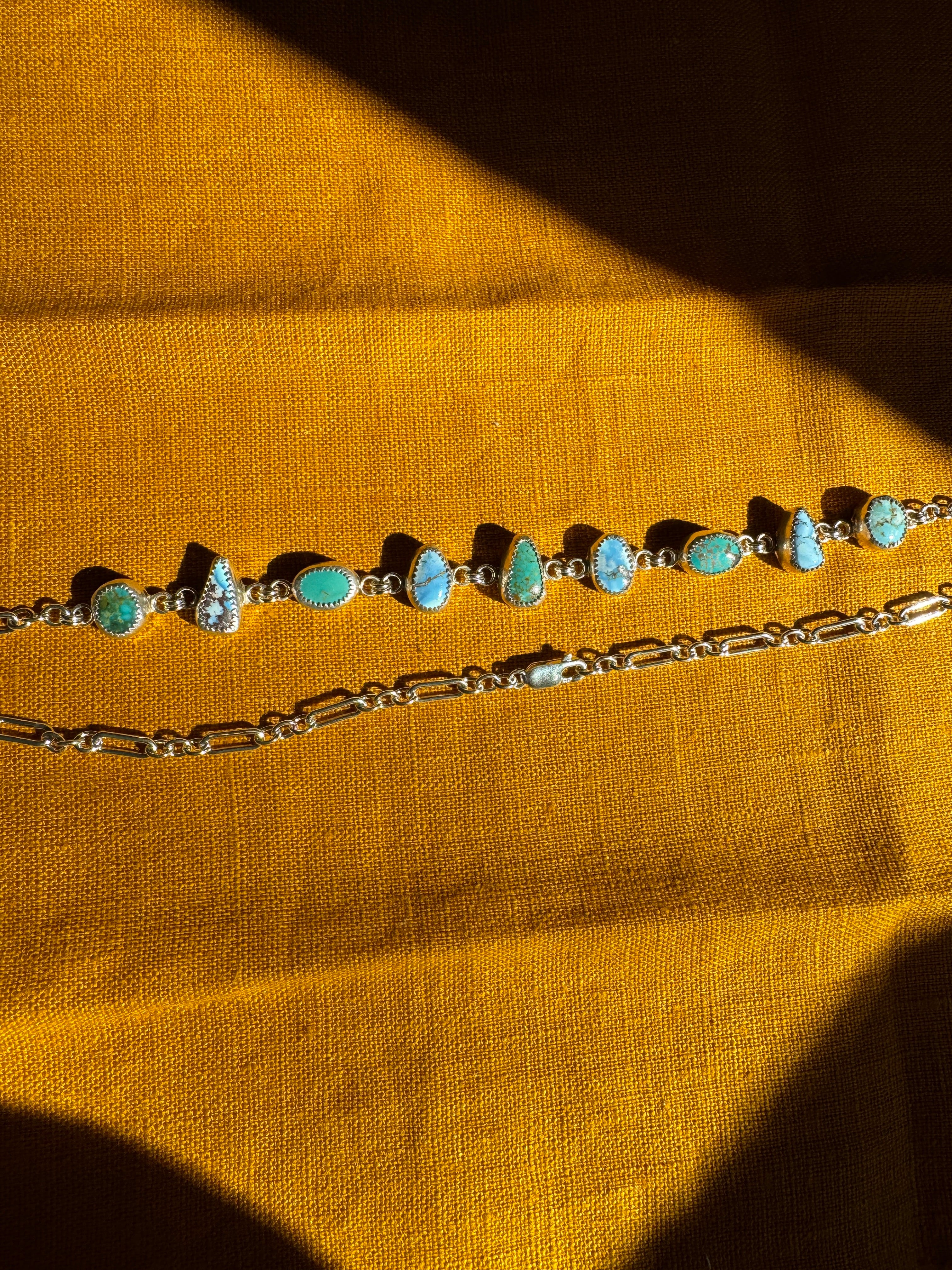 Carico Lake & Golden Hills Turquoise Choker