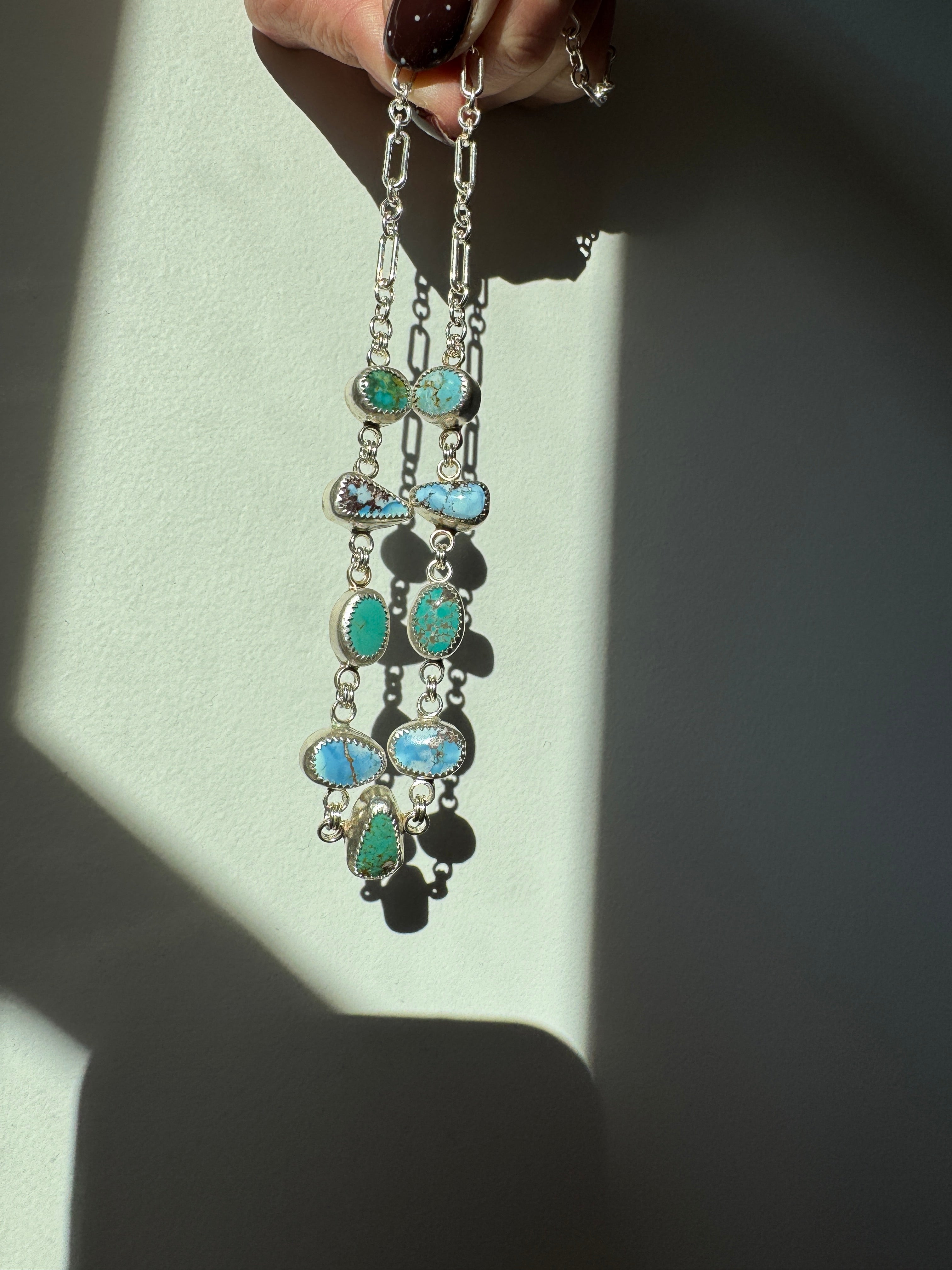 Carico Lake & Golden Hills Turquoise Choker