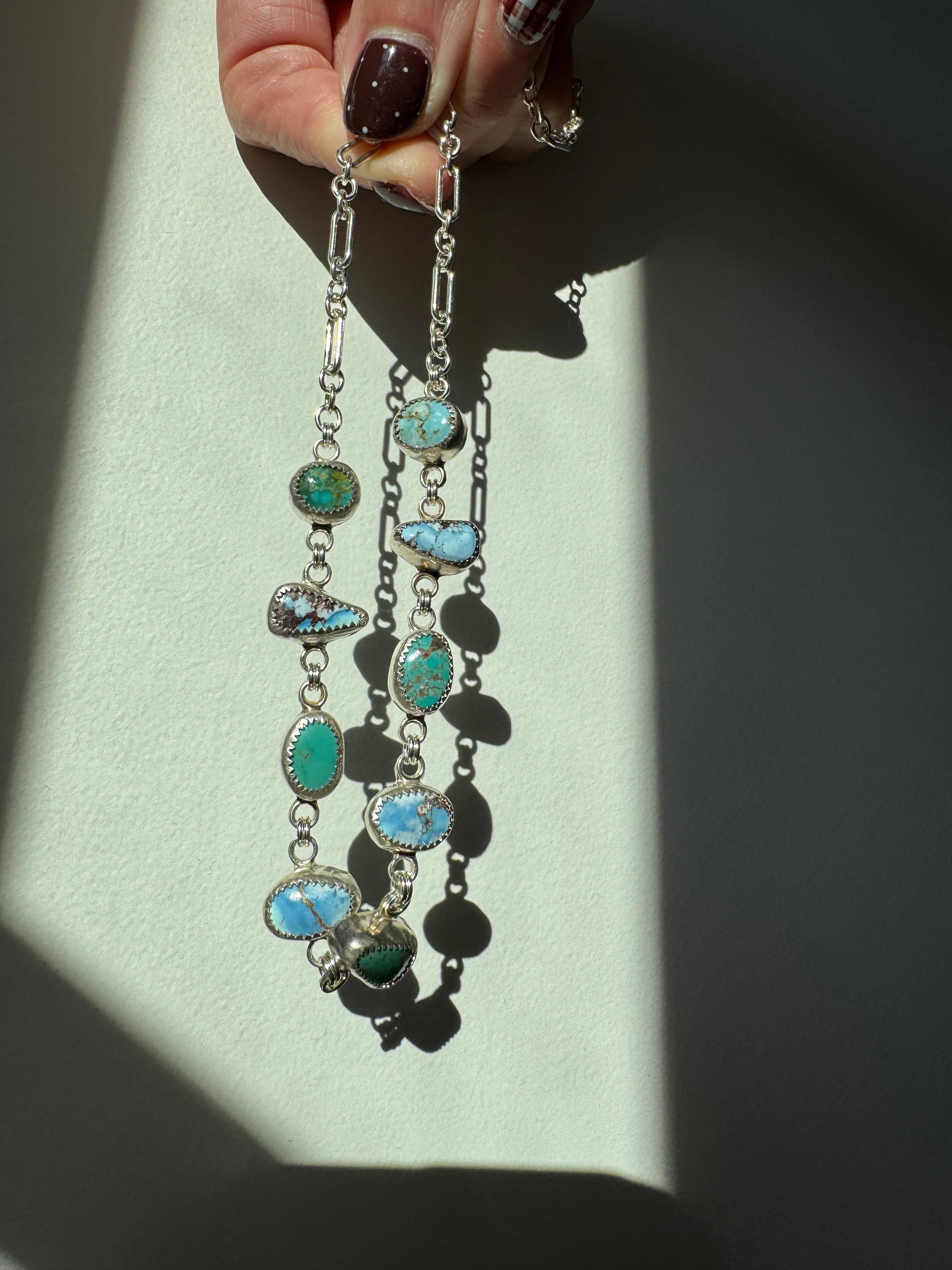 Carico Lake & Golden Hills Turquoise Choker