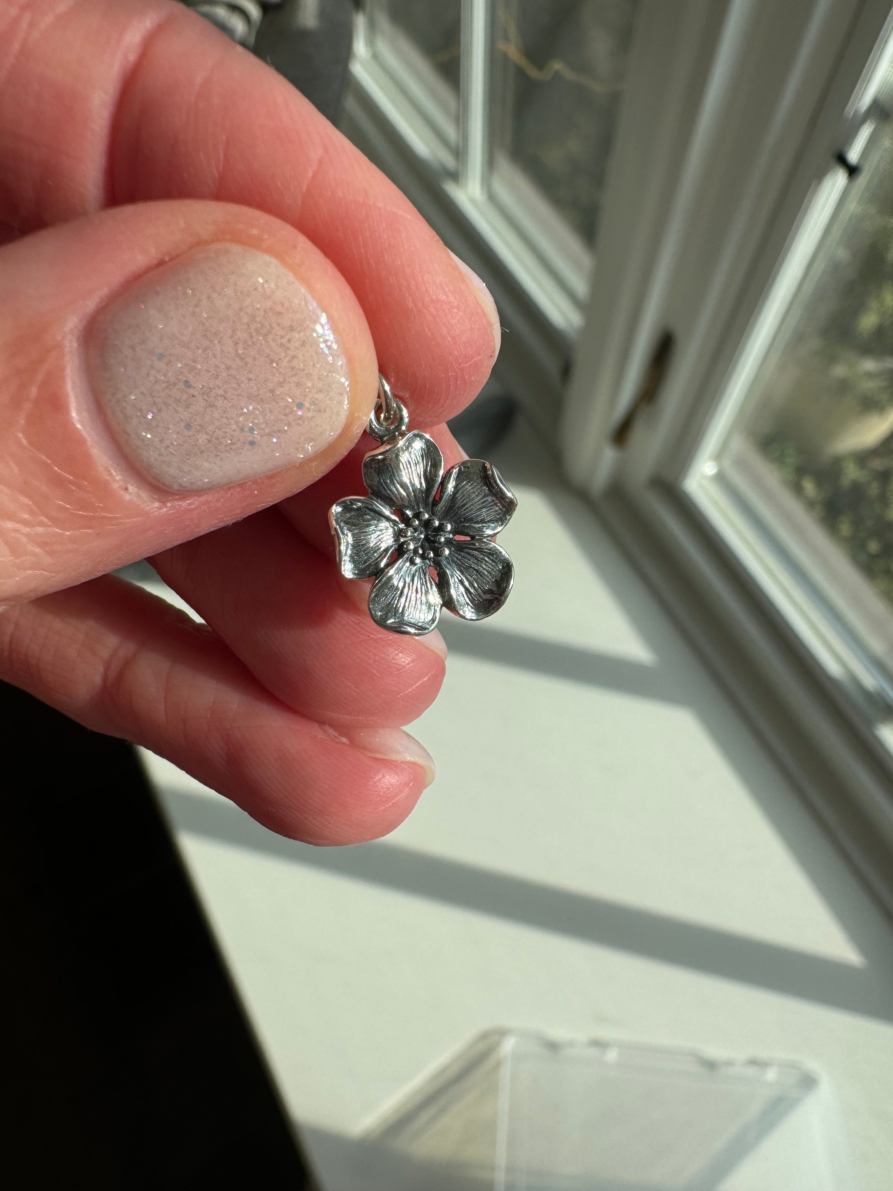 Sterling Silver Flowers