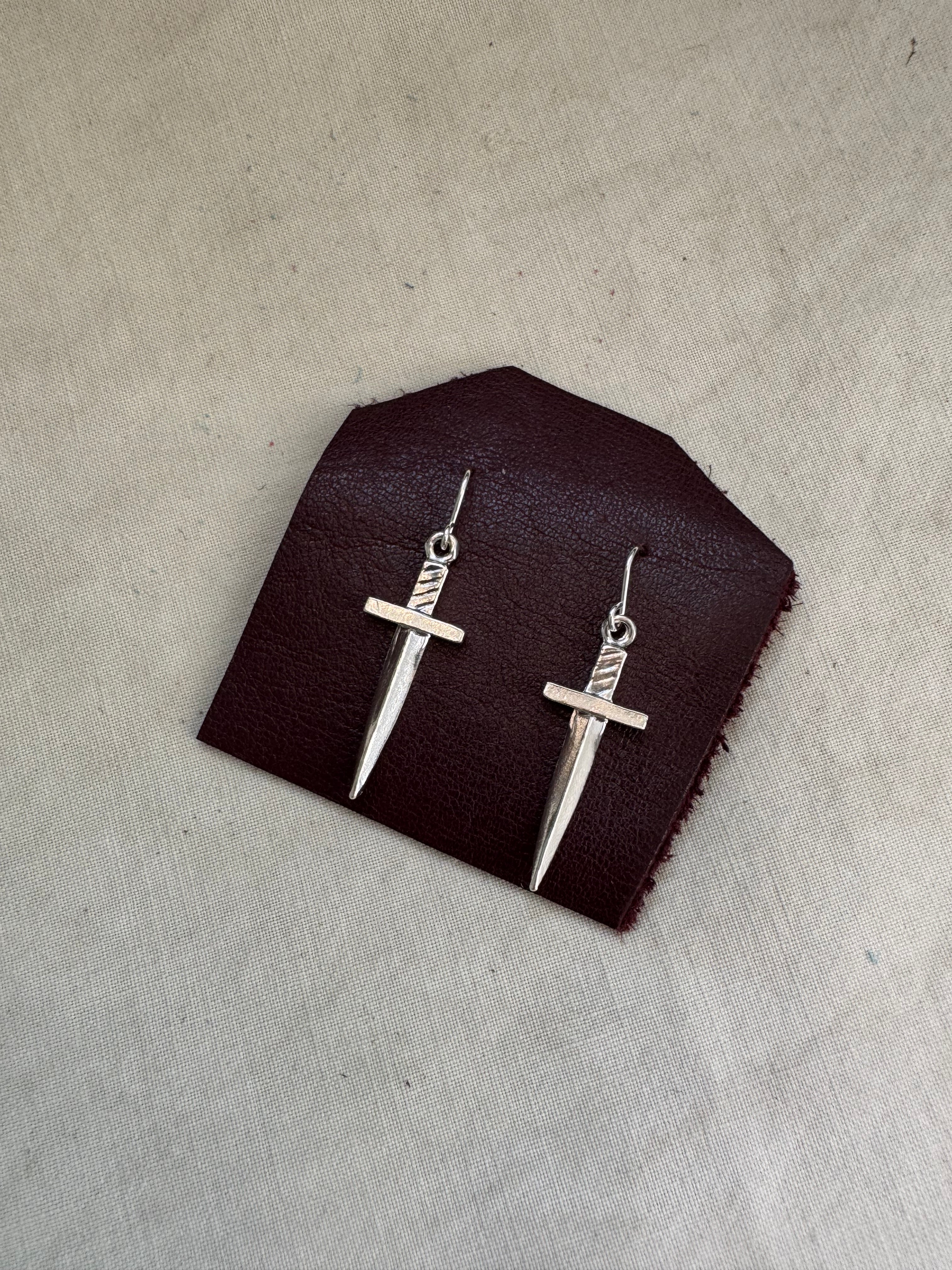 Sword Earrings