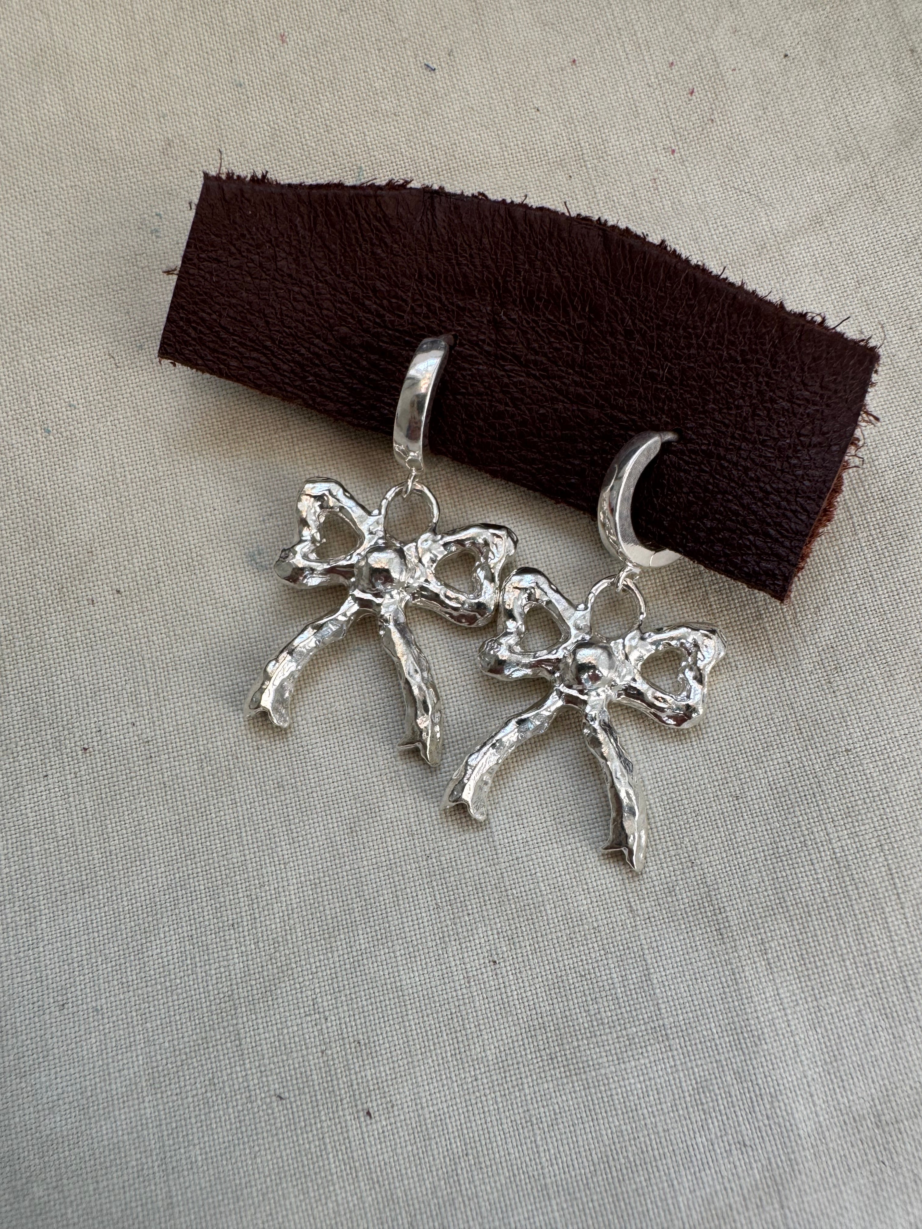 Sterling Silver Bows