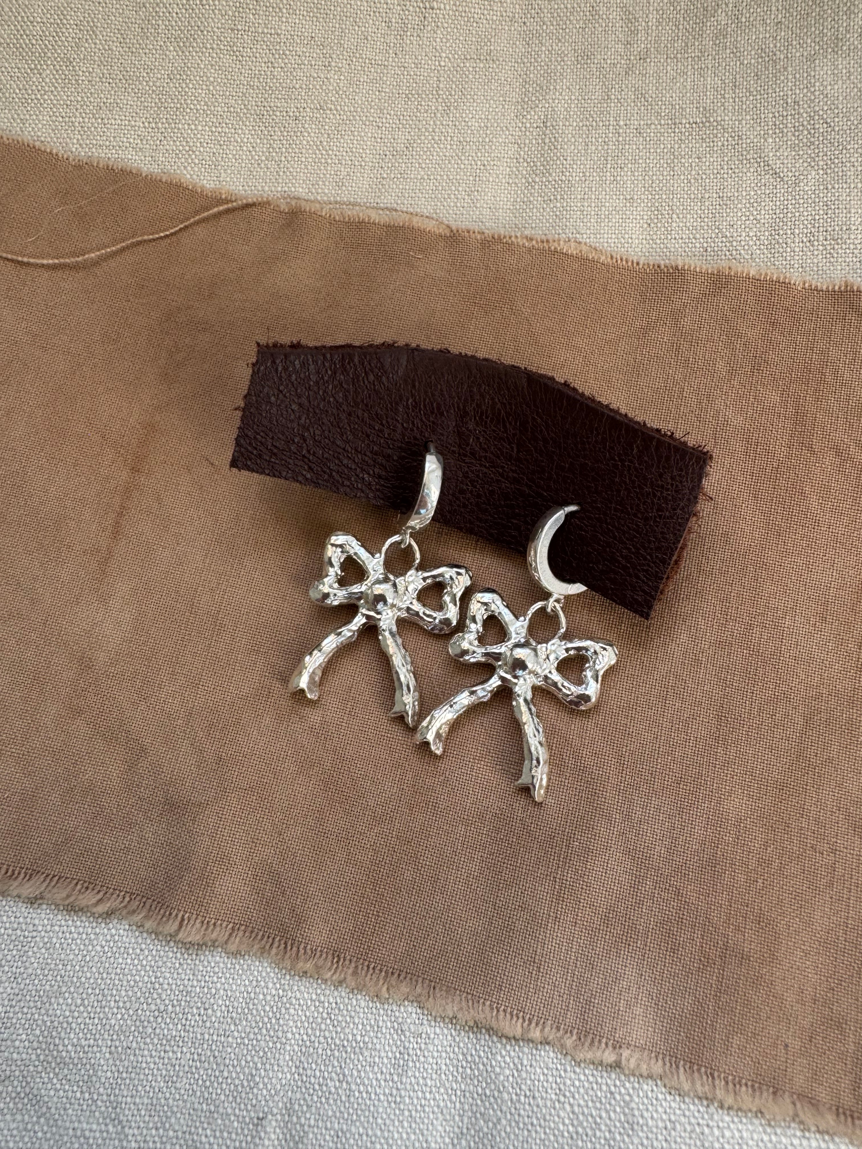 Sterling Silver Bows