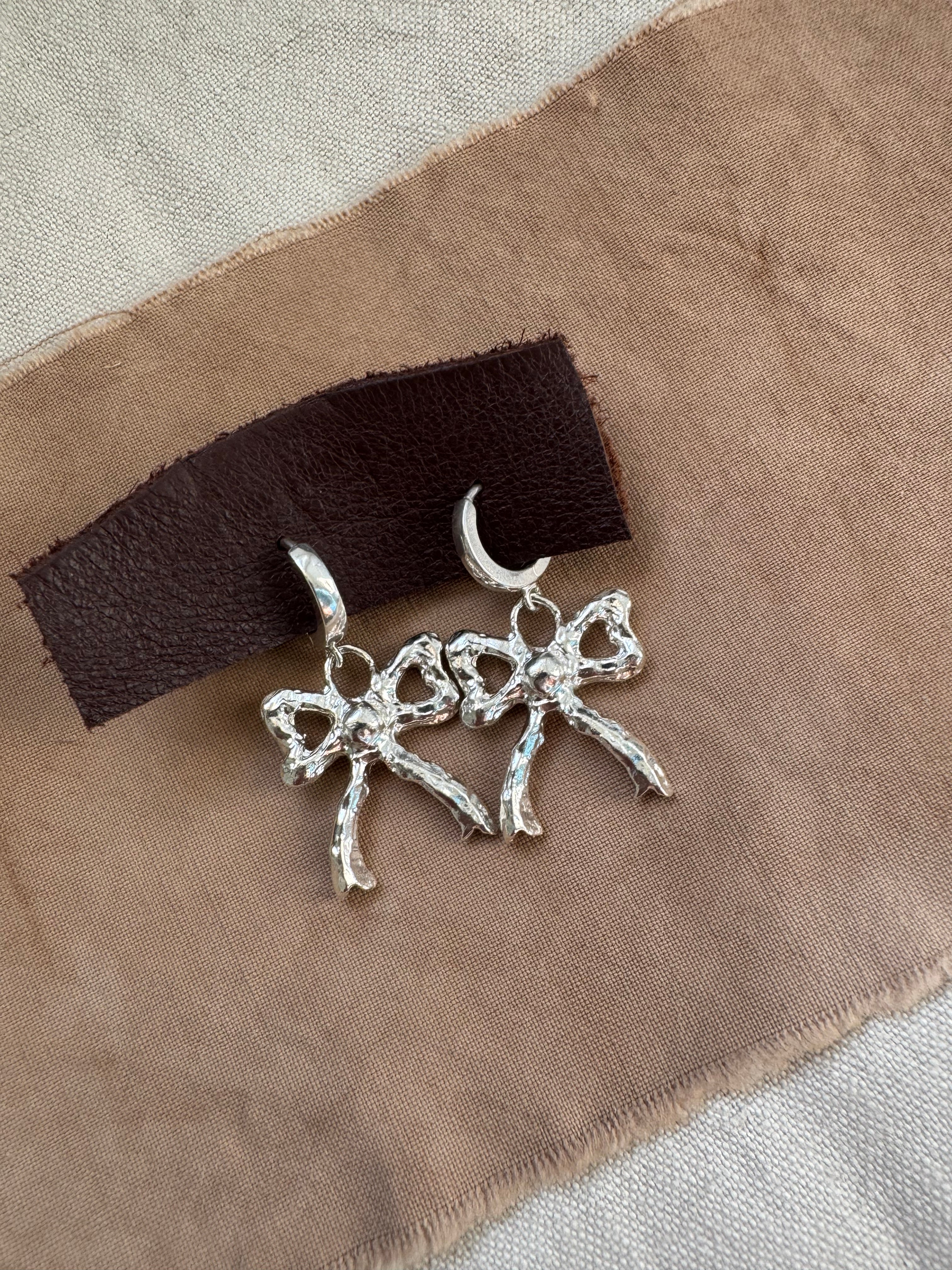 Sterling Silver Bows