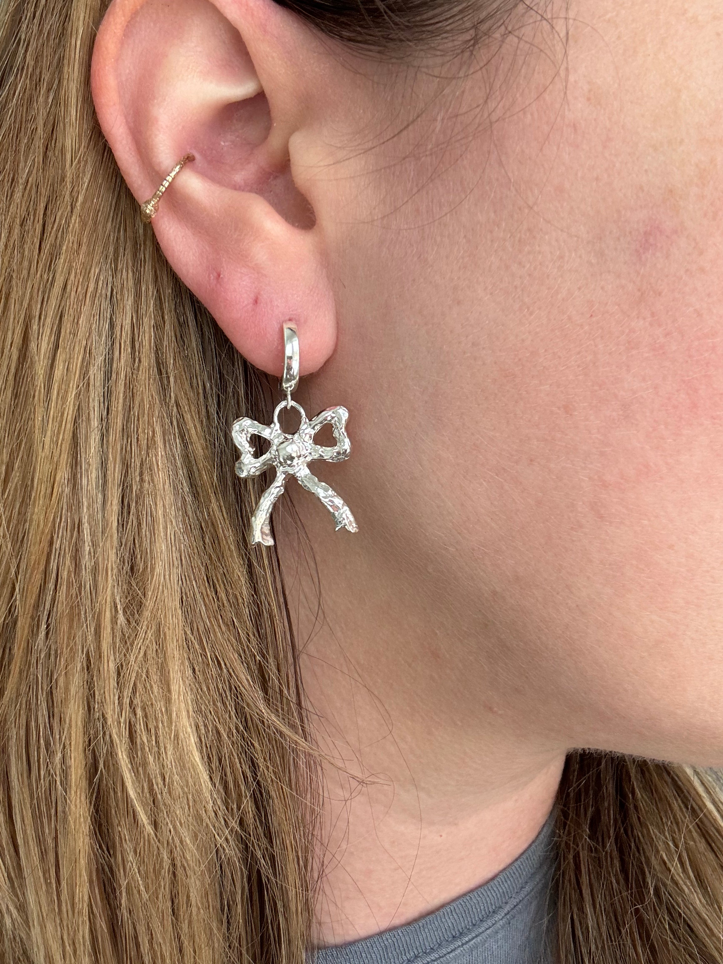 Sterling Silver Bows