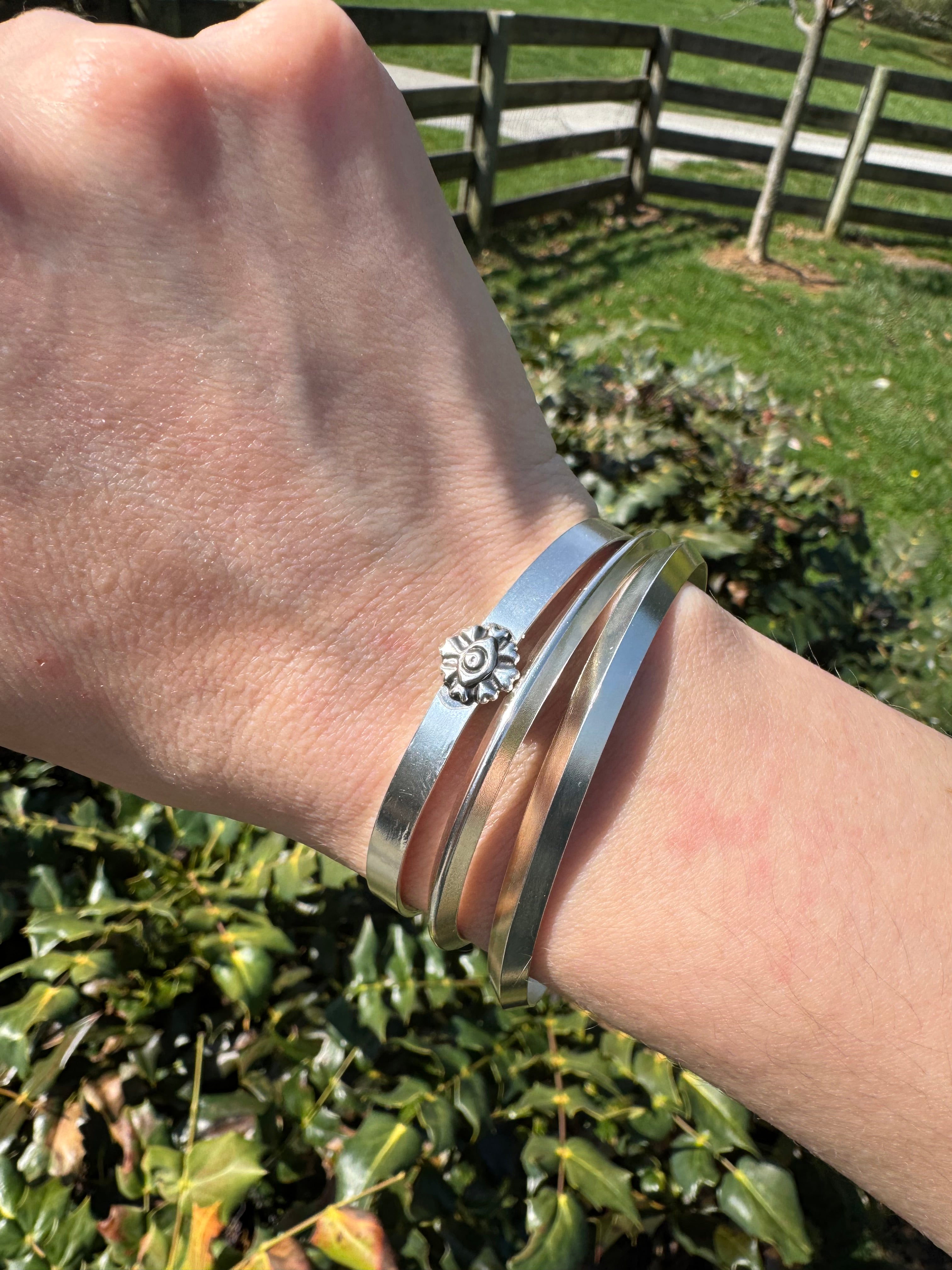Sterling Silver Cuff Bracelets
