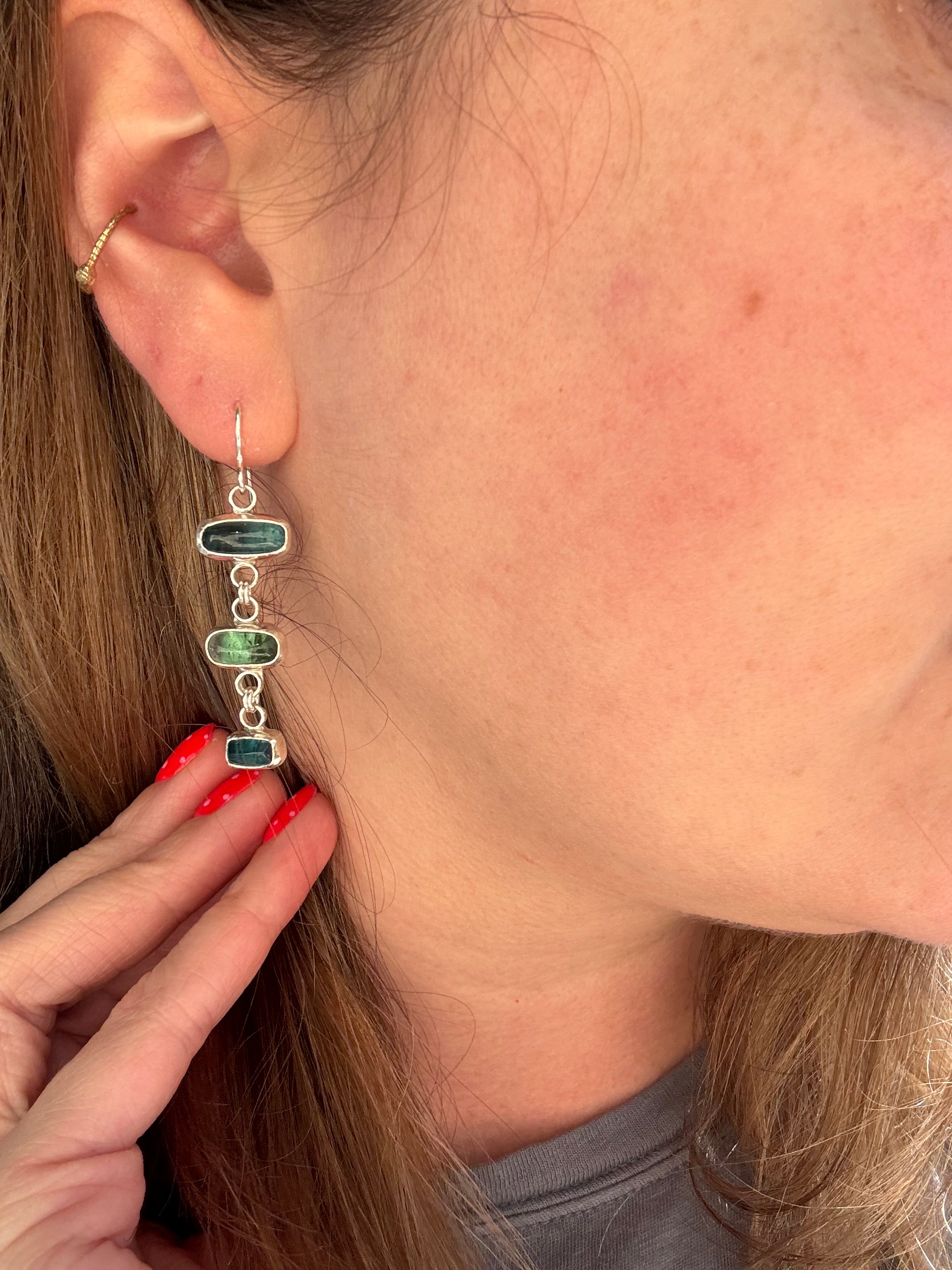 Tourmaline Cascade Earrings