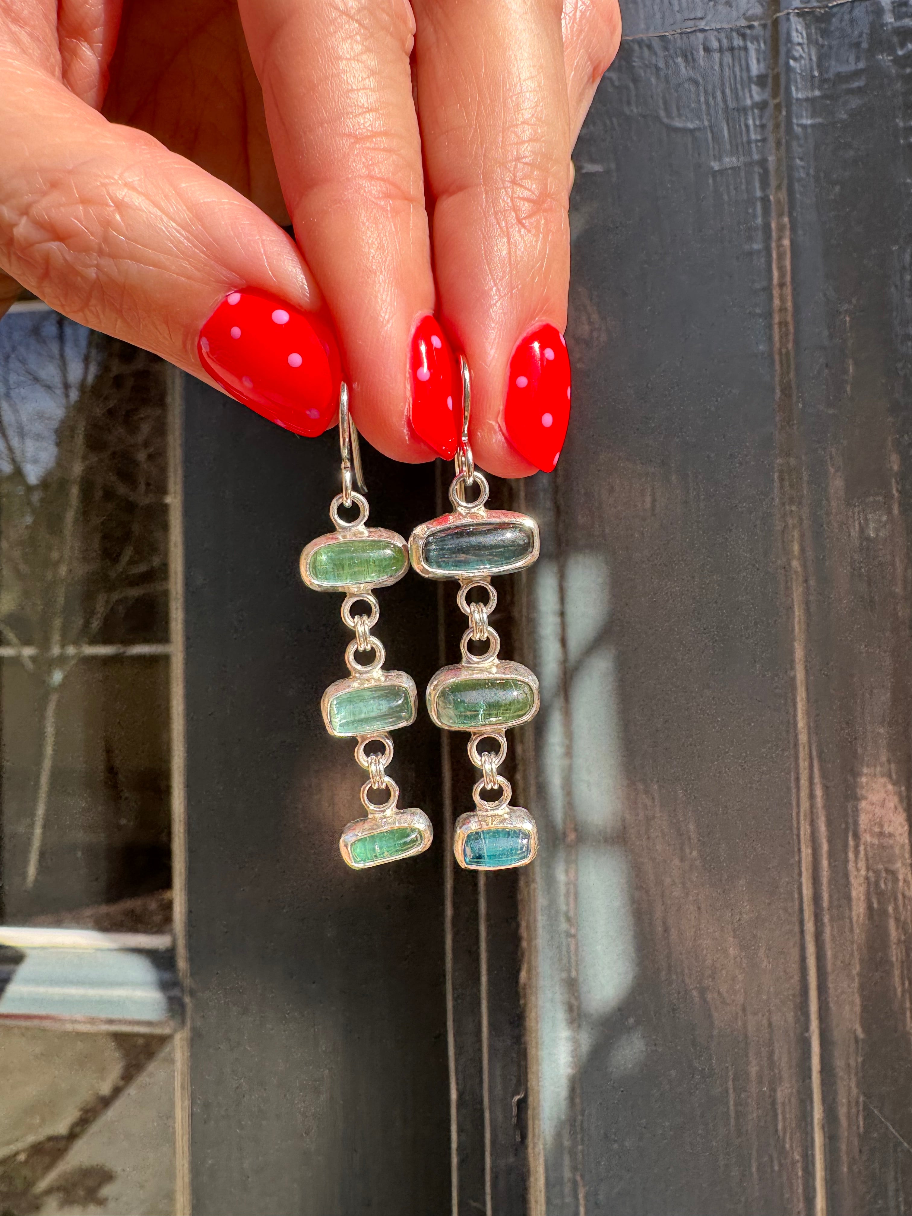 Tourmaline Cascade Earrings