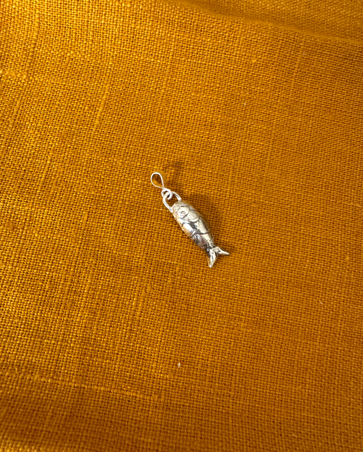 Sterling Silver Fish Charm